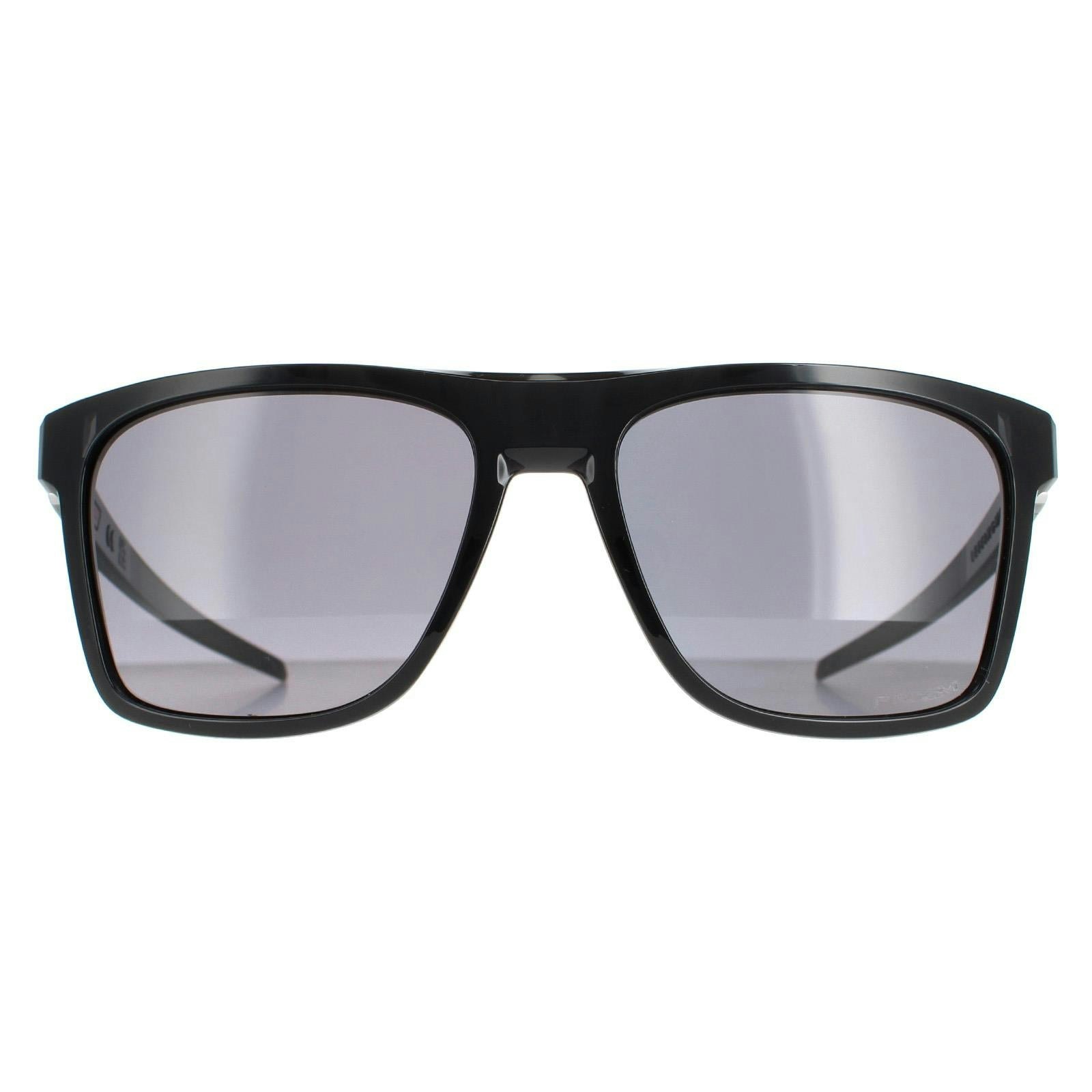 Oakley Men's Black/Grey Sunglasses Leffingwell Oo9100-01 Ink Prizm For