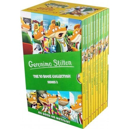 Sweet Cherry Publishing Geronimo Stilton 10 Books Collection Set Series 2