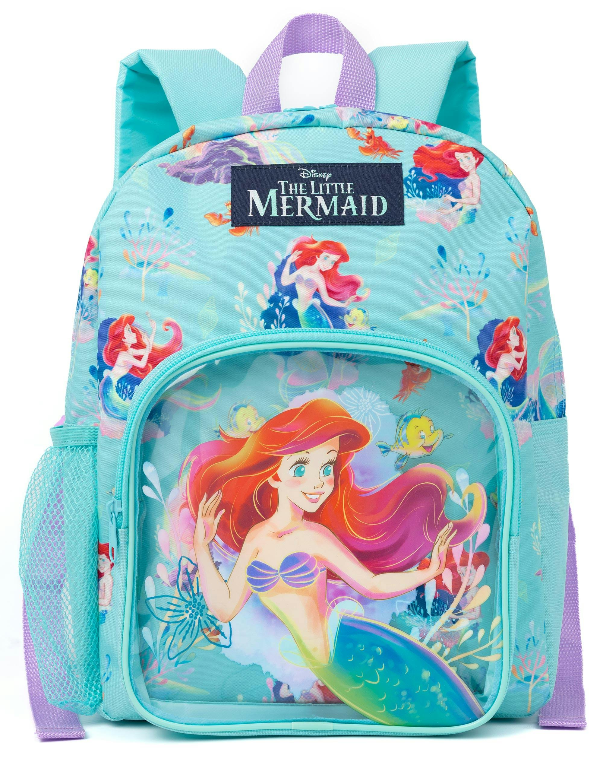Vanilla Underground Girls Blue Disney Little Mermaid Backpack (One Size)