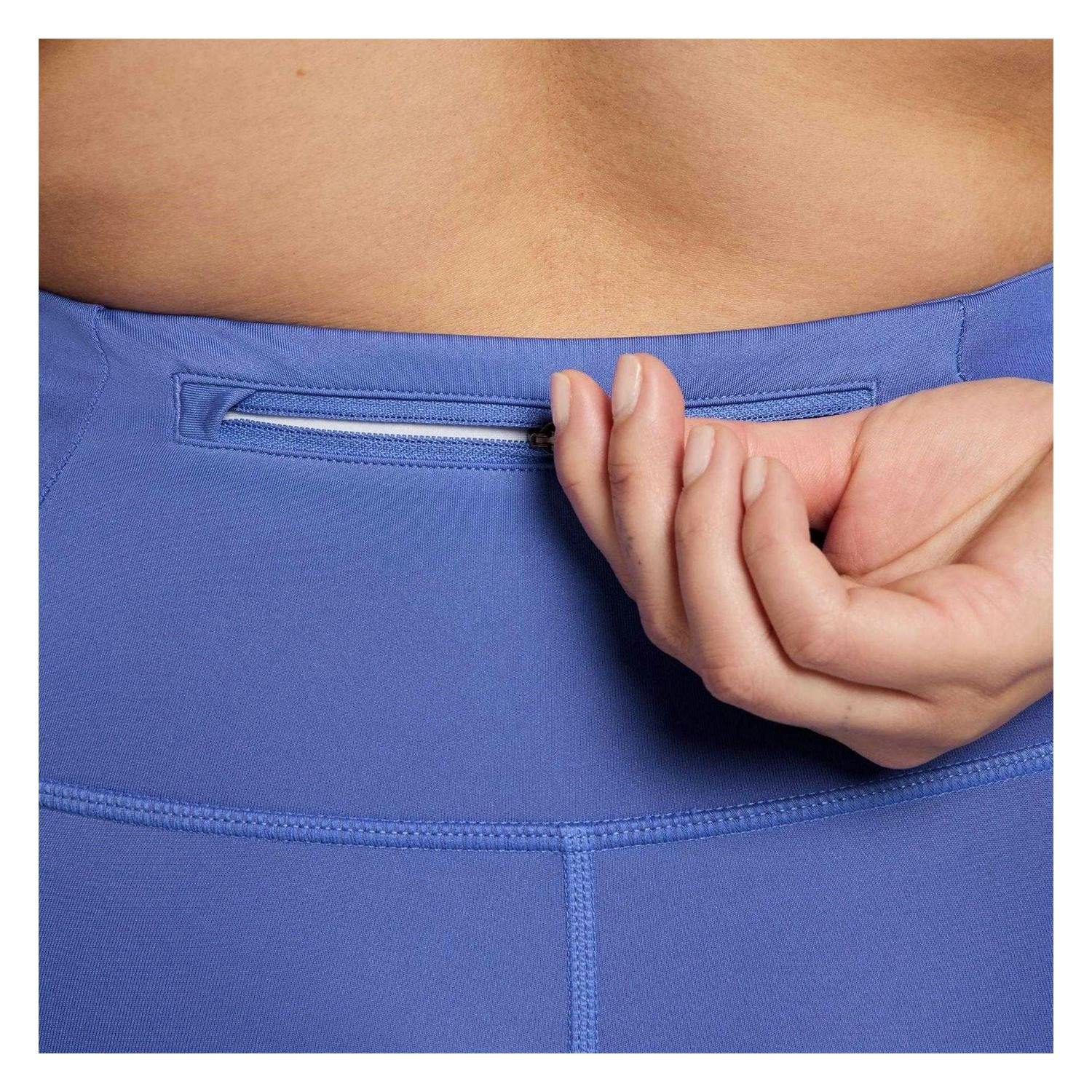 Nike Women's Tempo High Waist 7/8 Leggings - Sapphire - 16 Uk - Sapphire - 80% Polyester/20% Elastane