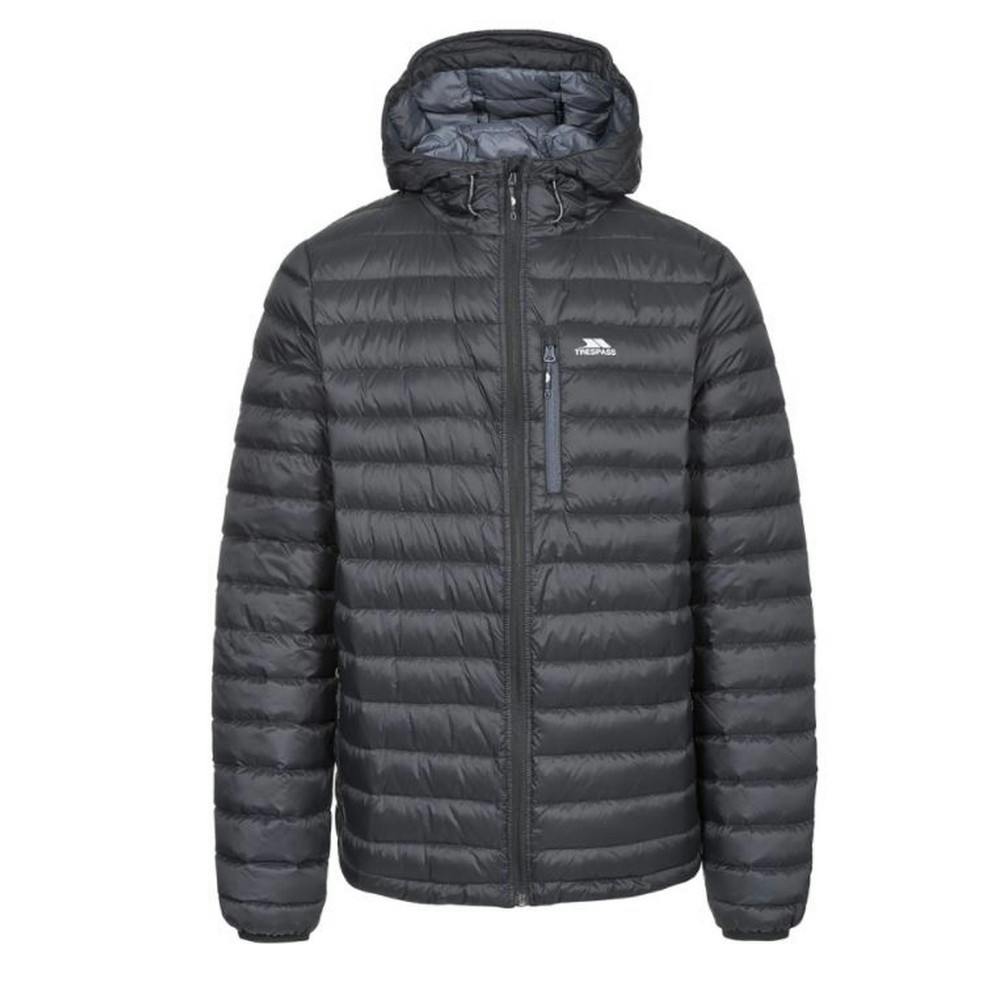 Trespass Men's Black Digby Down Jacket - L - 100% Polyamide