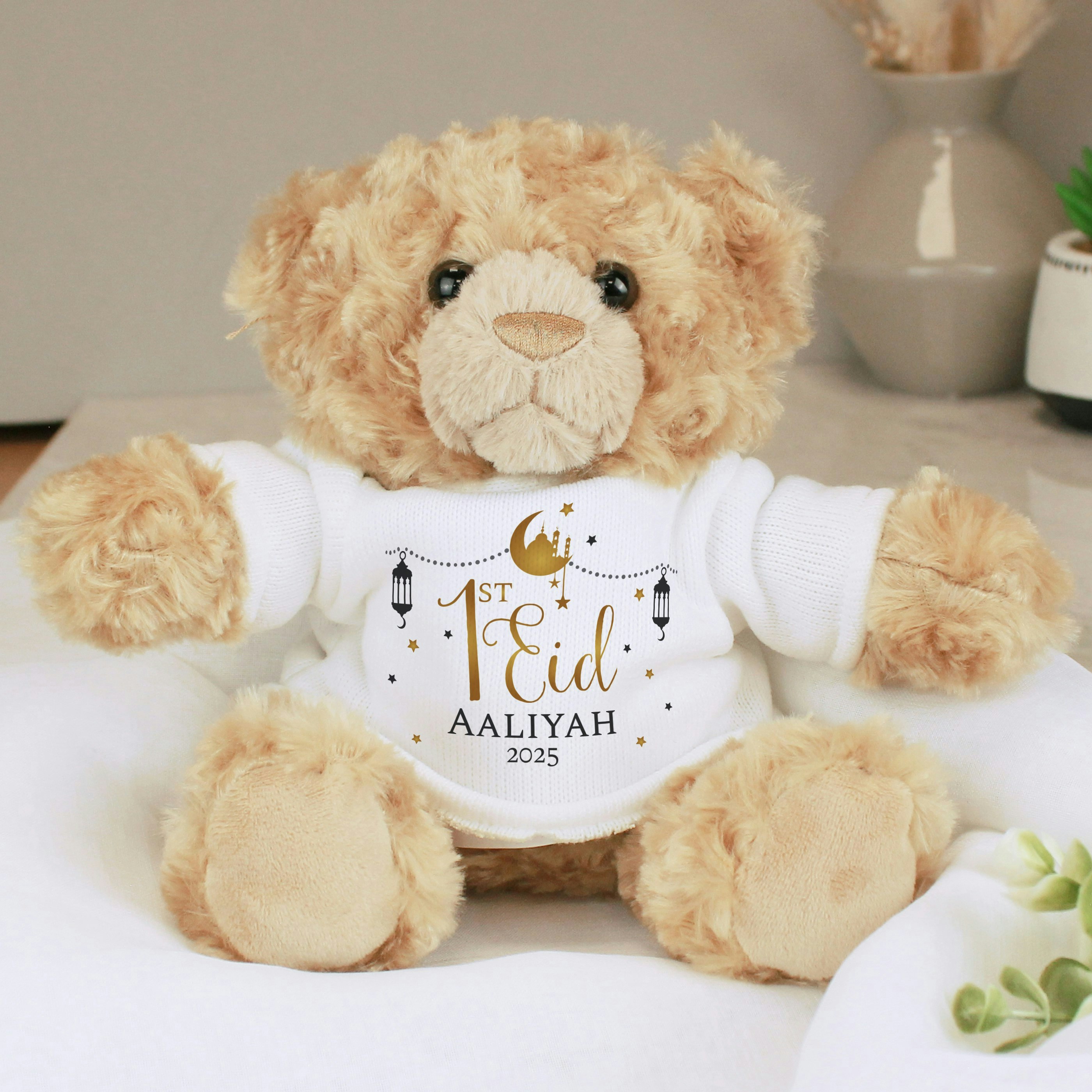 Personalised Memento Company Personalised 1St Eid Teddy Bear
