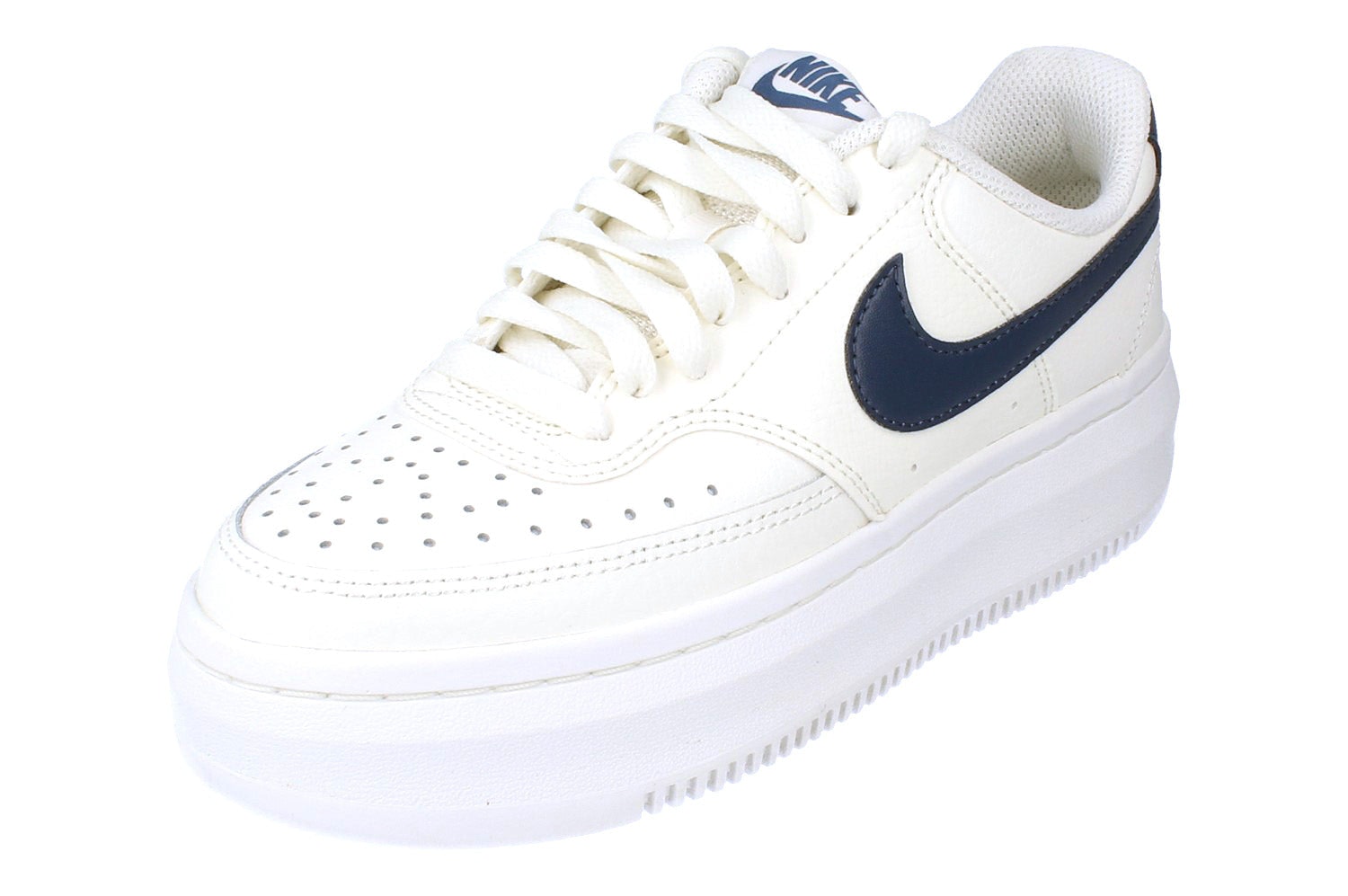 Nike Women's Blue/Light Court Vision Alta Ltr Trainers Dm0113 102 - Uk 7.5 | Us 10 | Eu 42