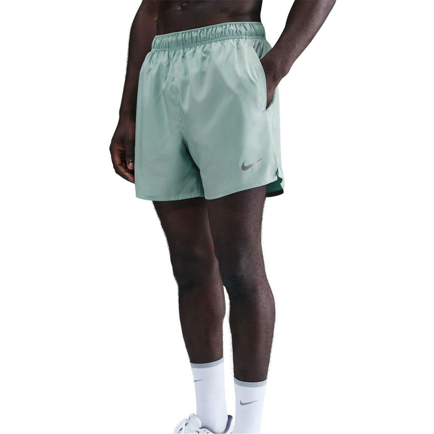 Nike Men's Black Challenger Running Shorts - Cannon/ - S R - Cannon/ - 100% Mixed