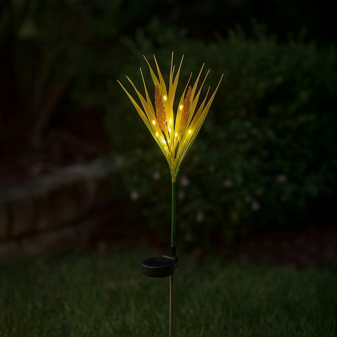 Milagro Yellow Wheat Solar Lamp 3000K Ip44