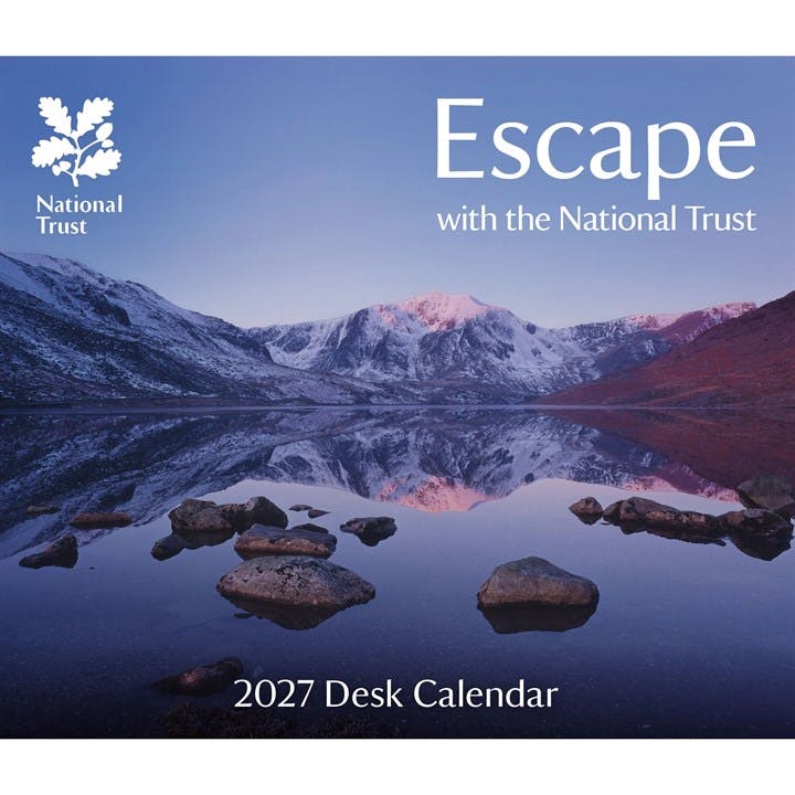 Carousel Worldwide National Trust Escape 2027 Desk Calendar, Scenic Nature Photography, Desktop Tear-Off Calendar - Image 7