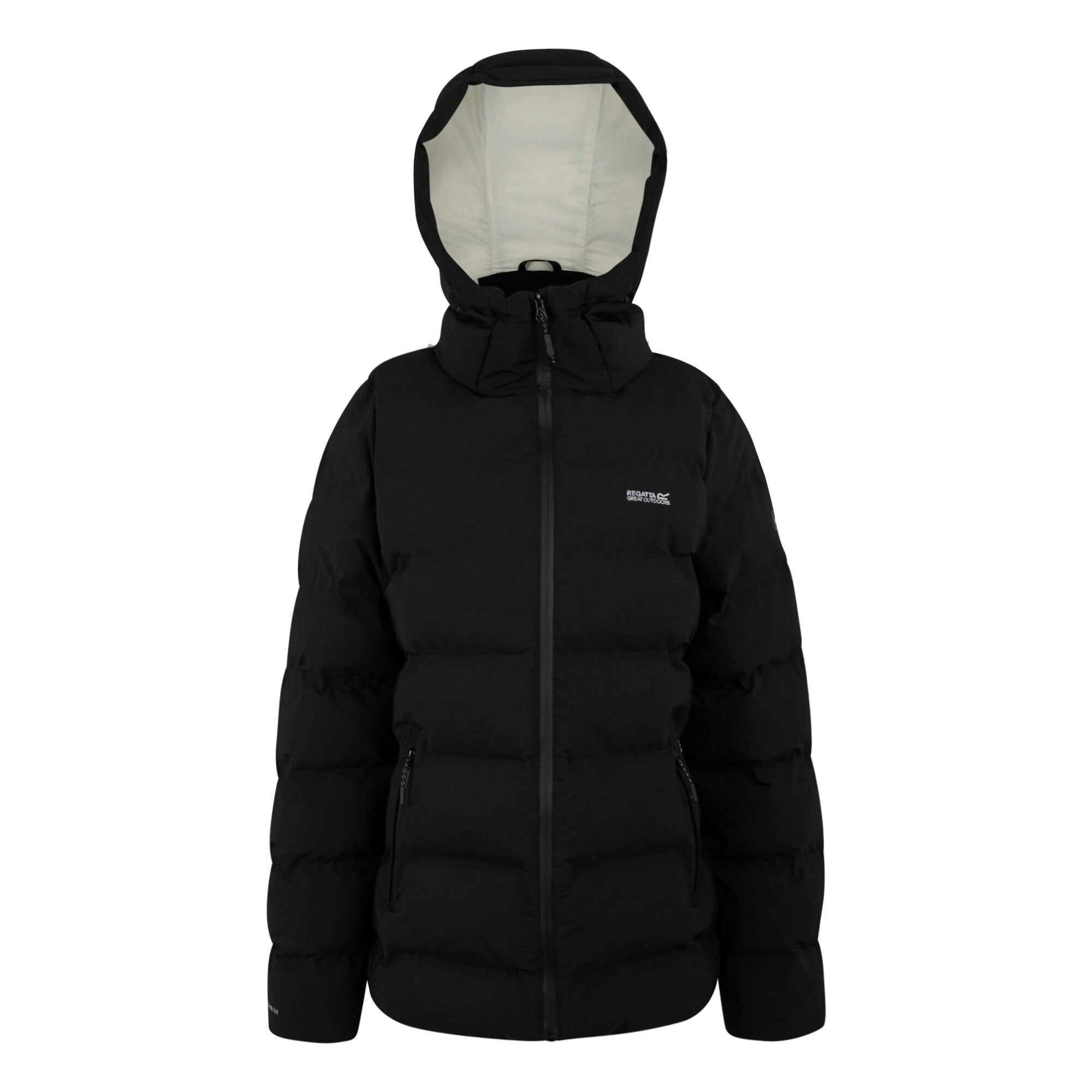 Regatta Women's Black Altoro Thermal Padded Jacket - 16 Uk - 88% Polyester/12% Elastane