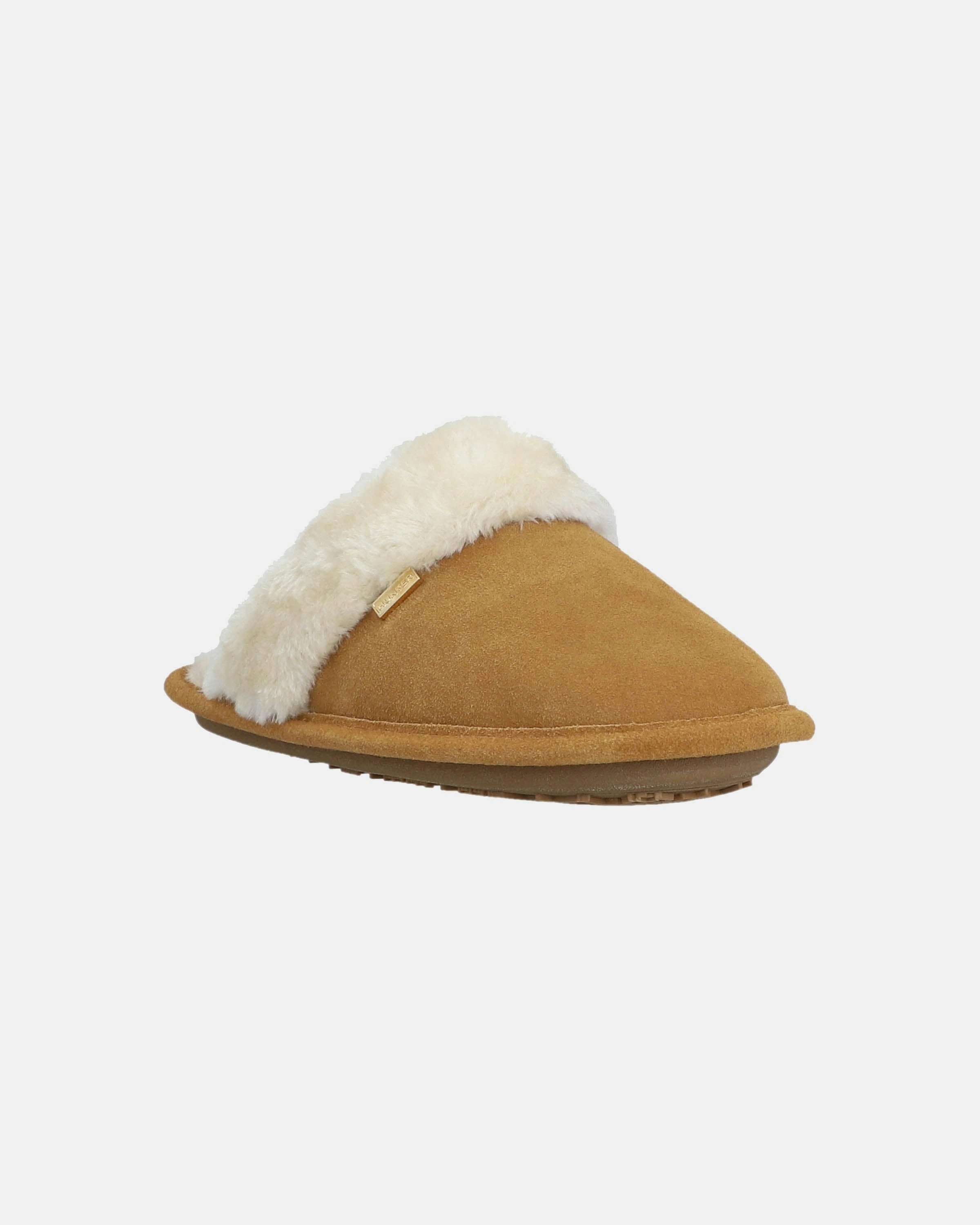 Hunter Women's Mule Slipper - Tan - Size UK 8 - Image 3