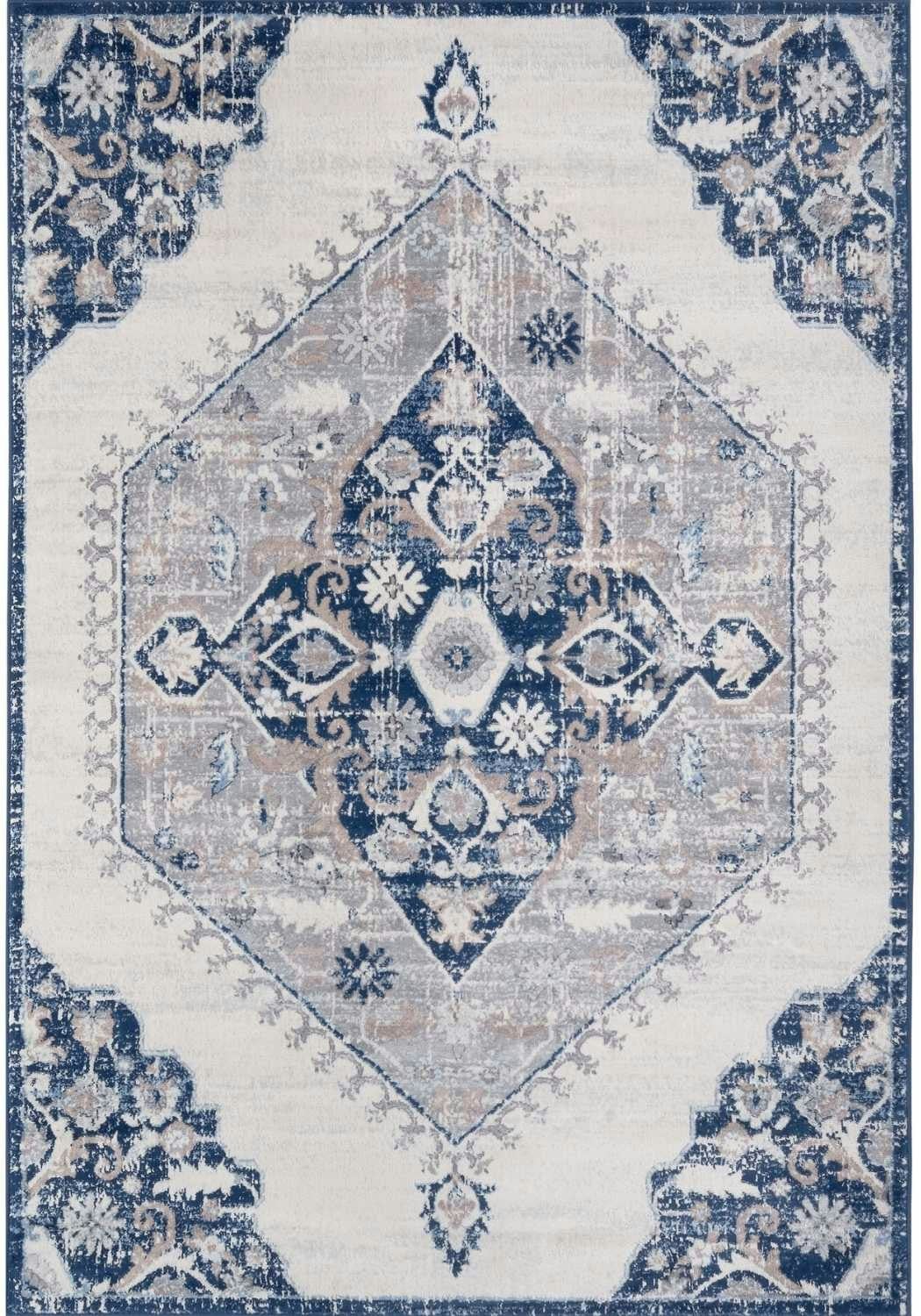 The Rugs Montana Vintage Navy Rugs | 4020 - 120X170 Cm