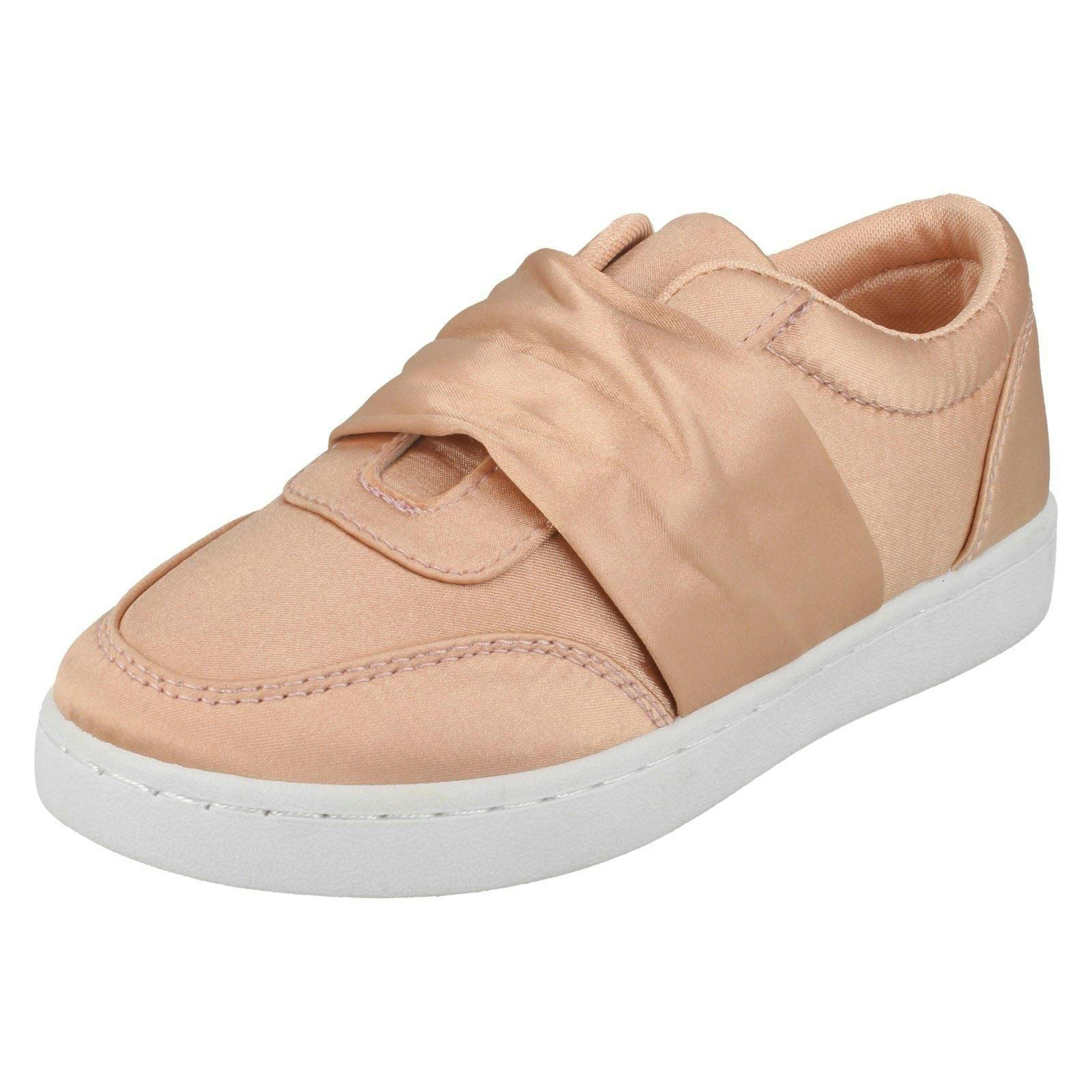 Spot On Girls Pink Pumps H2481 - Uk 11 Child