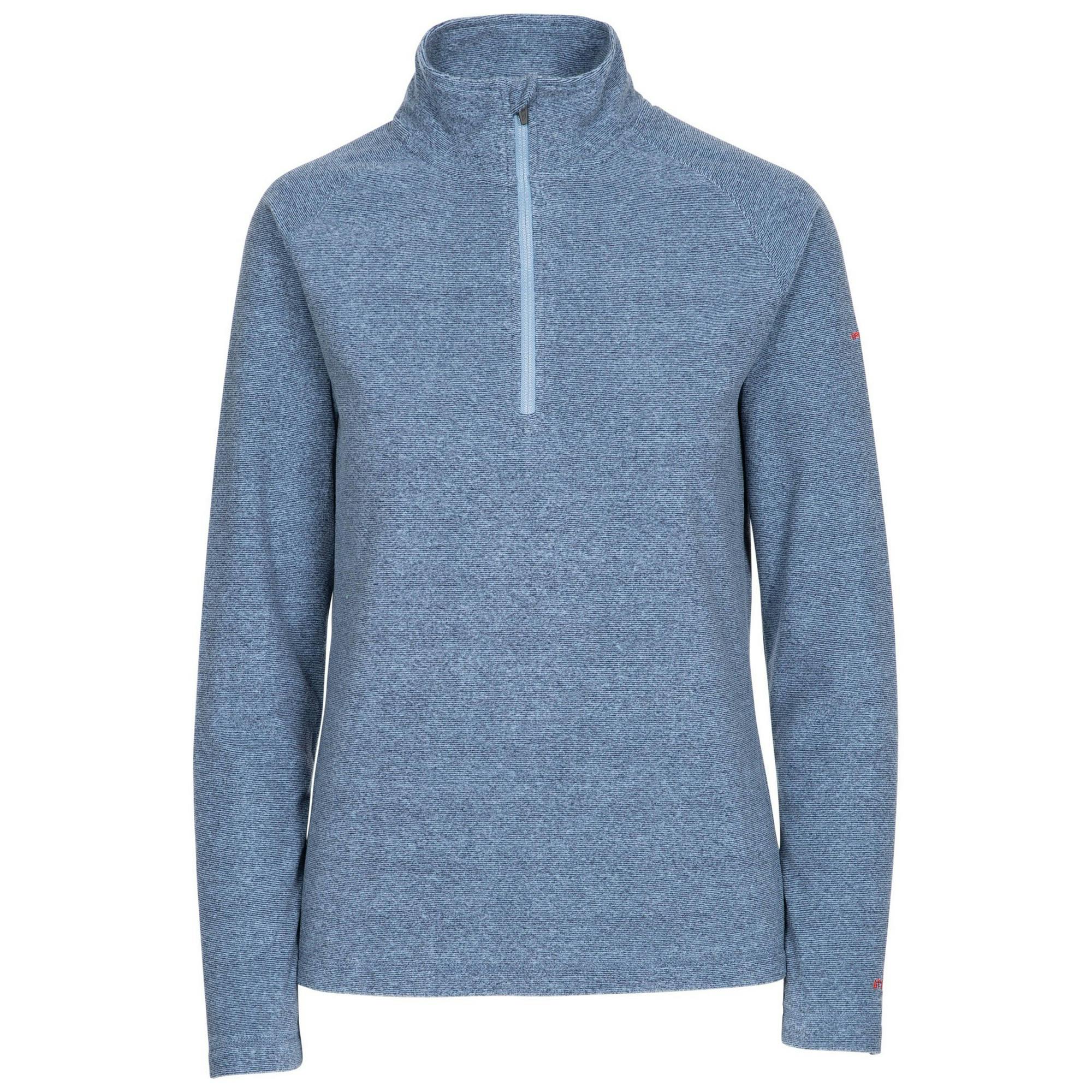 Trespass Women's Meadows Fleece Top - Navy - Xxs - Navy - 100% Polyester