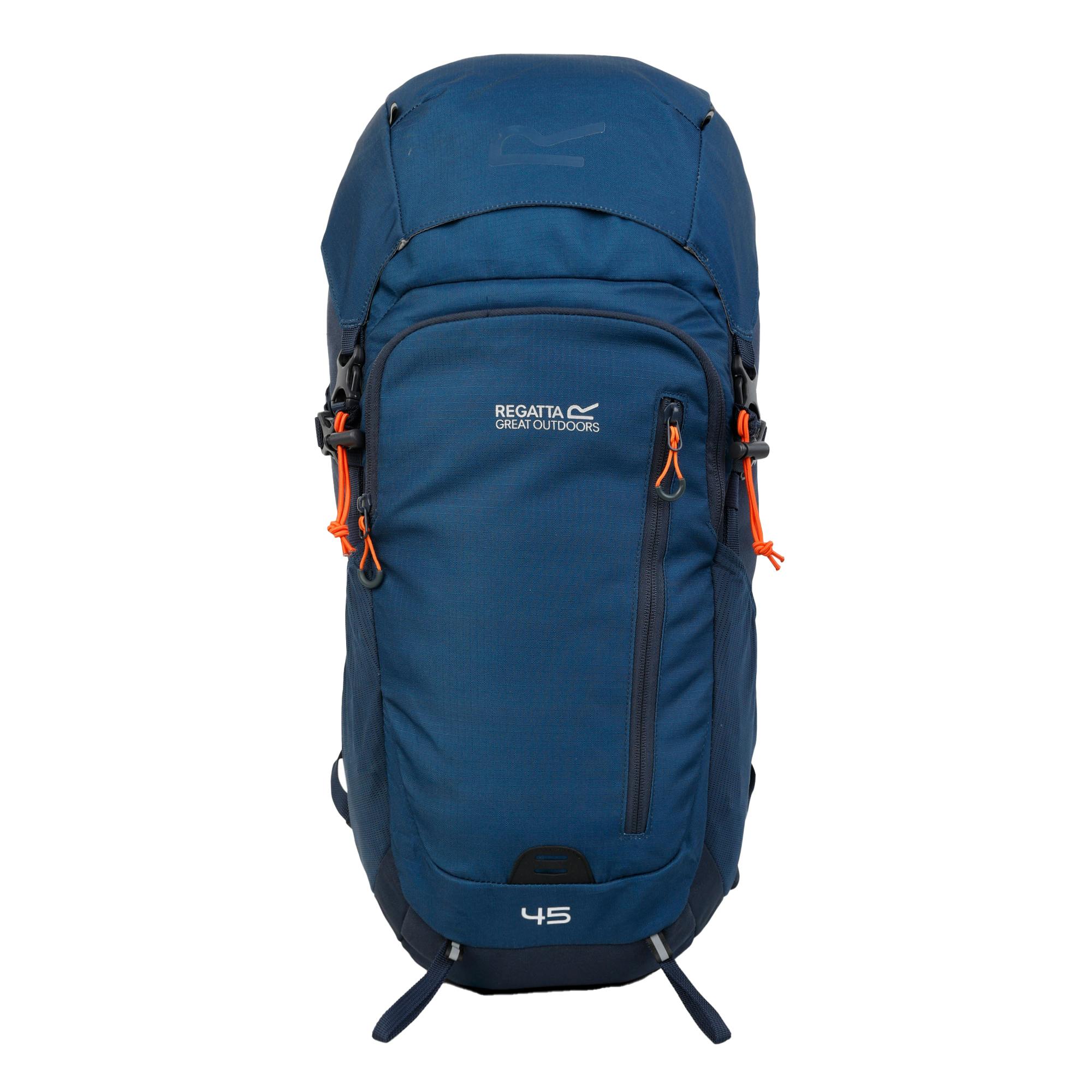Regatta Dark Highton V2 45L Backpack - Navy/ Denim - One Size - Navy/ Denim