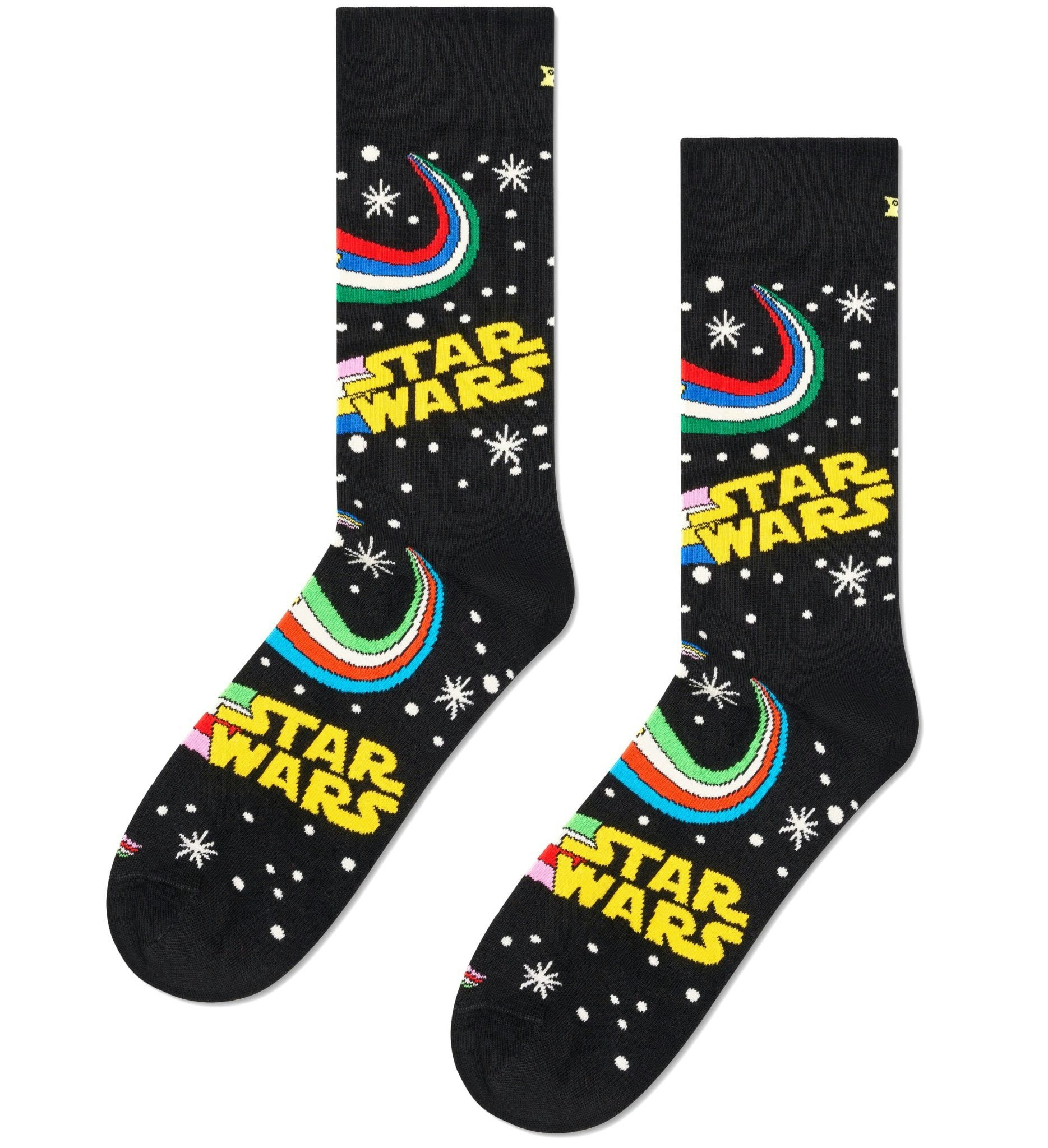 Happy Socks Star Wars Title Socks, Navy - Eur 41-46