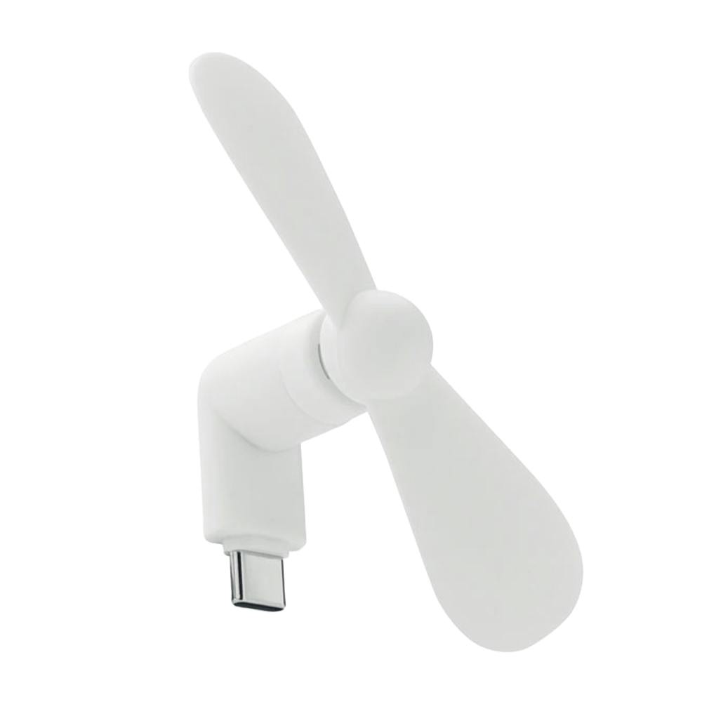 Midocean White Phan Mobile Phone Fan - One Size - 100% Mixed