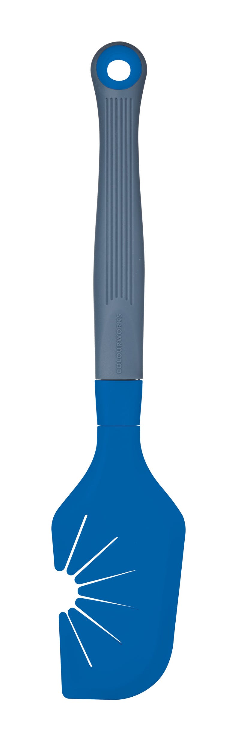 Rackhams Blue Brights "The Swip" Whisk And Bowl Scraper - Silicone - Spatula