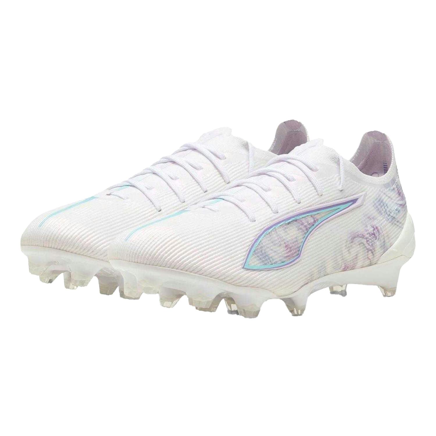 Puma Women's White / Ultra 5 Ultimate Brilliance Firm Ground Football Boots - 5 Uk