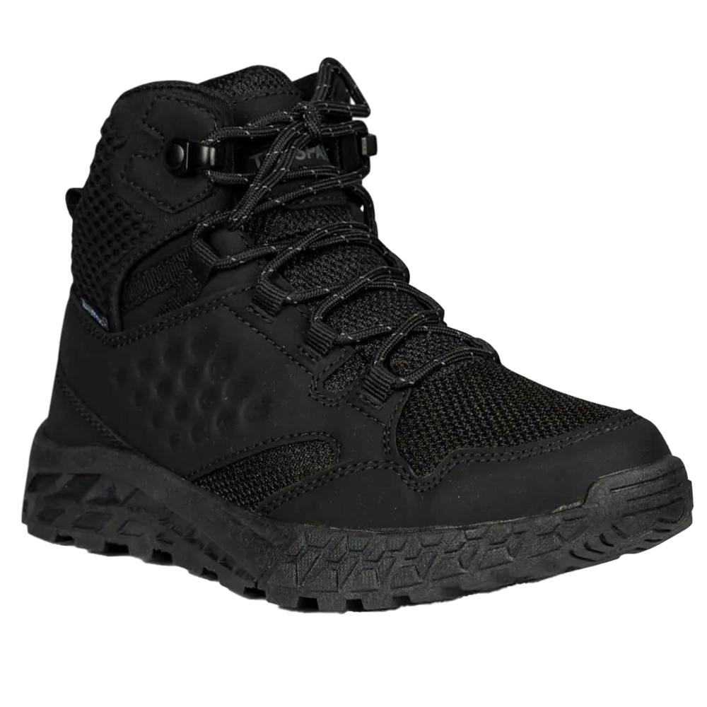 Trespass Black Childrens/Kids Rex Waterproof Boots - 13 Uk Child - 40% Polyurathane/30% Textile/30% Tpr