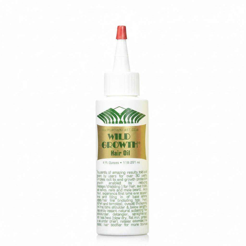 Wild Growth Hair Oil 4Oz – Fast Hair Growth & Nourishing Scalp Treatment