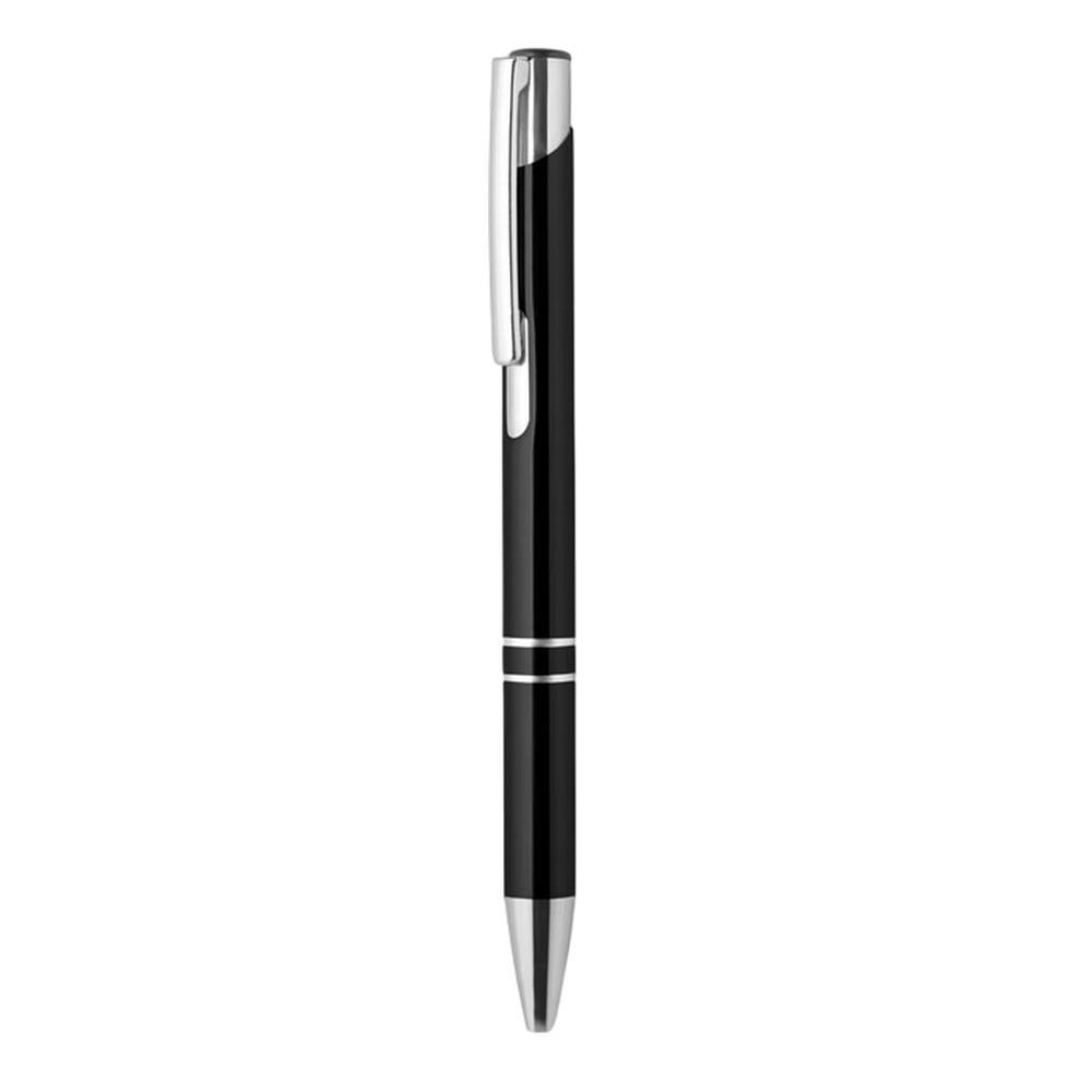 Midocean Black Bern Ballpoint Pen - 13.5Cm X 1Cm
