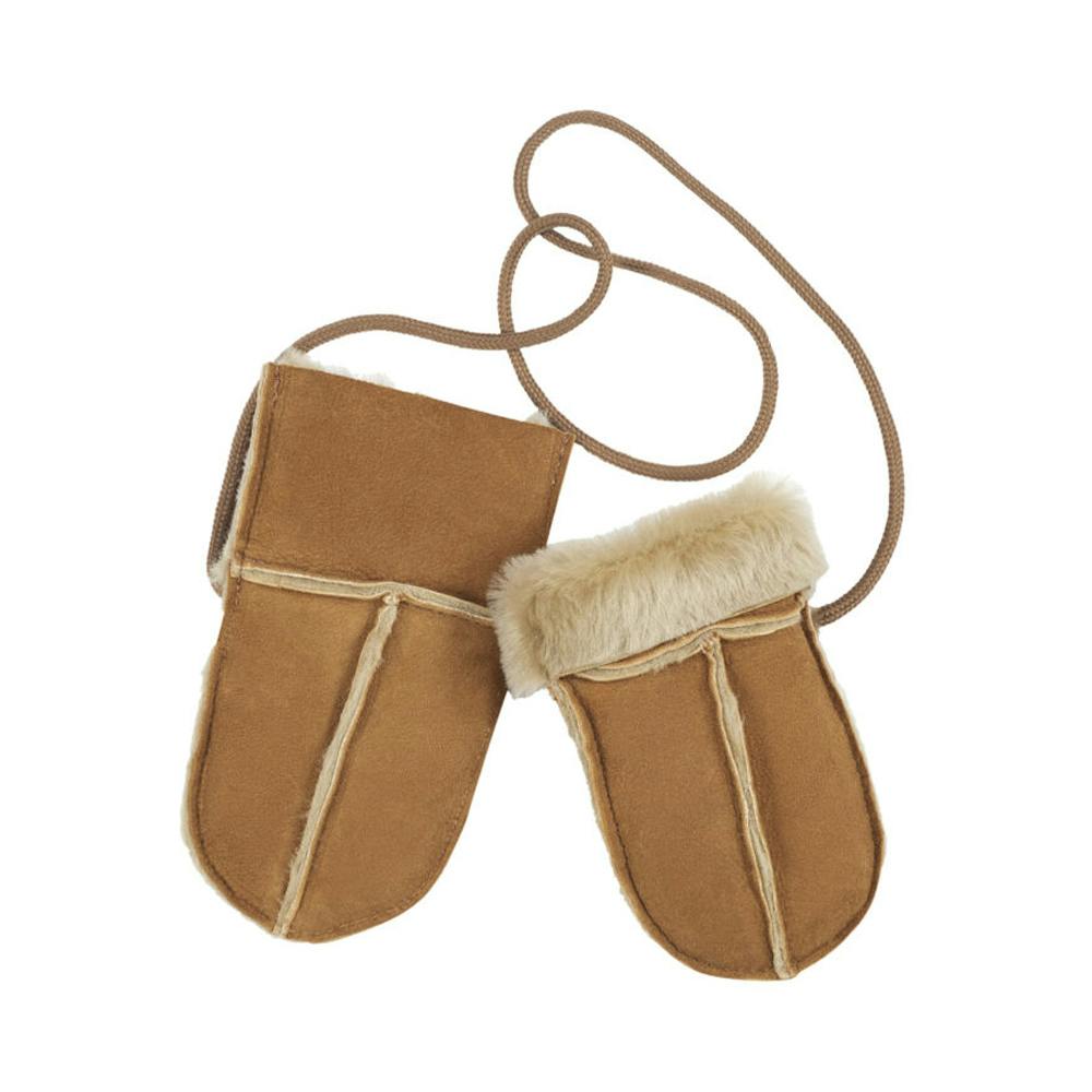 Eastern Counties Leather Kids Puddy Sheepskin Mittens - Tan - Tan - One Size - 100% Sheepskin