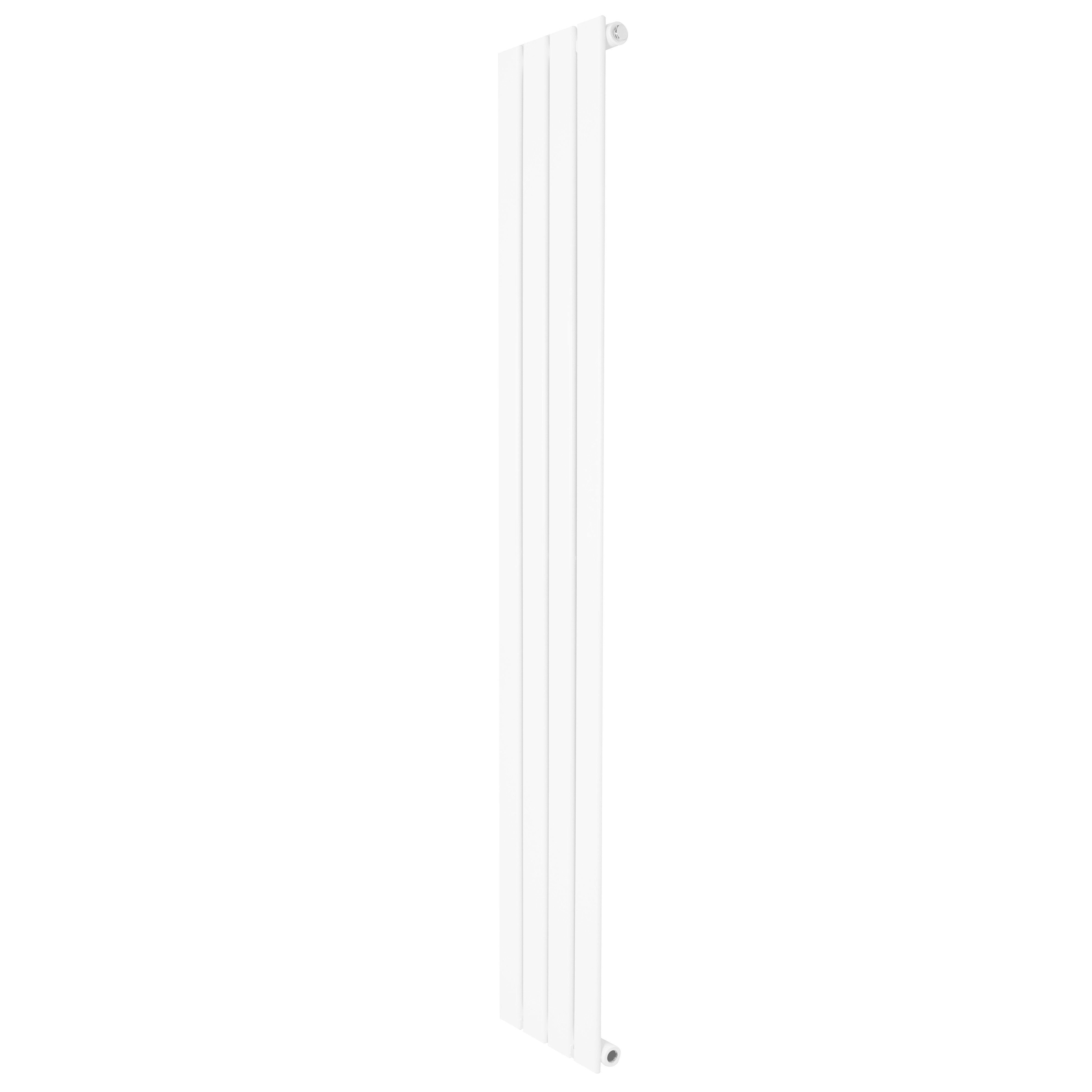 Monstershop White Flat Single Column Radiator - 1600 X 280Mm