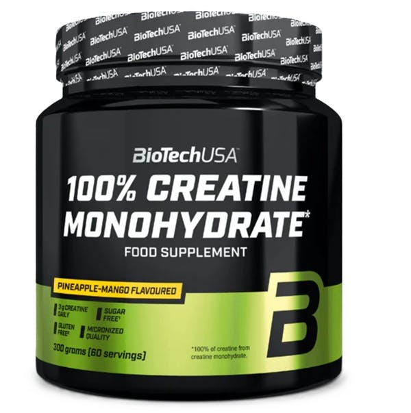 Biotechusa 100% Creatine Monohydrate 300G-Pineapple-Mango - Image 3