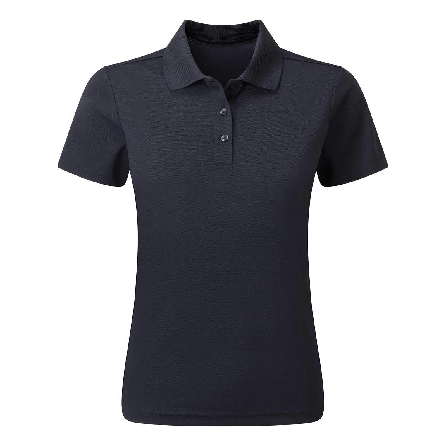 Premier Womens/Ladies Sustainable Polo Shirt (French Navy) - Size Medium - Image 3