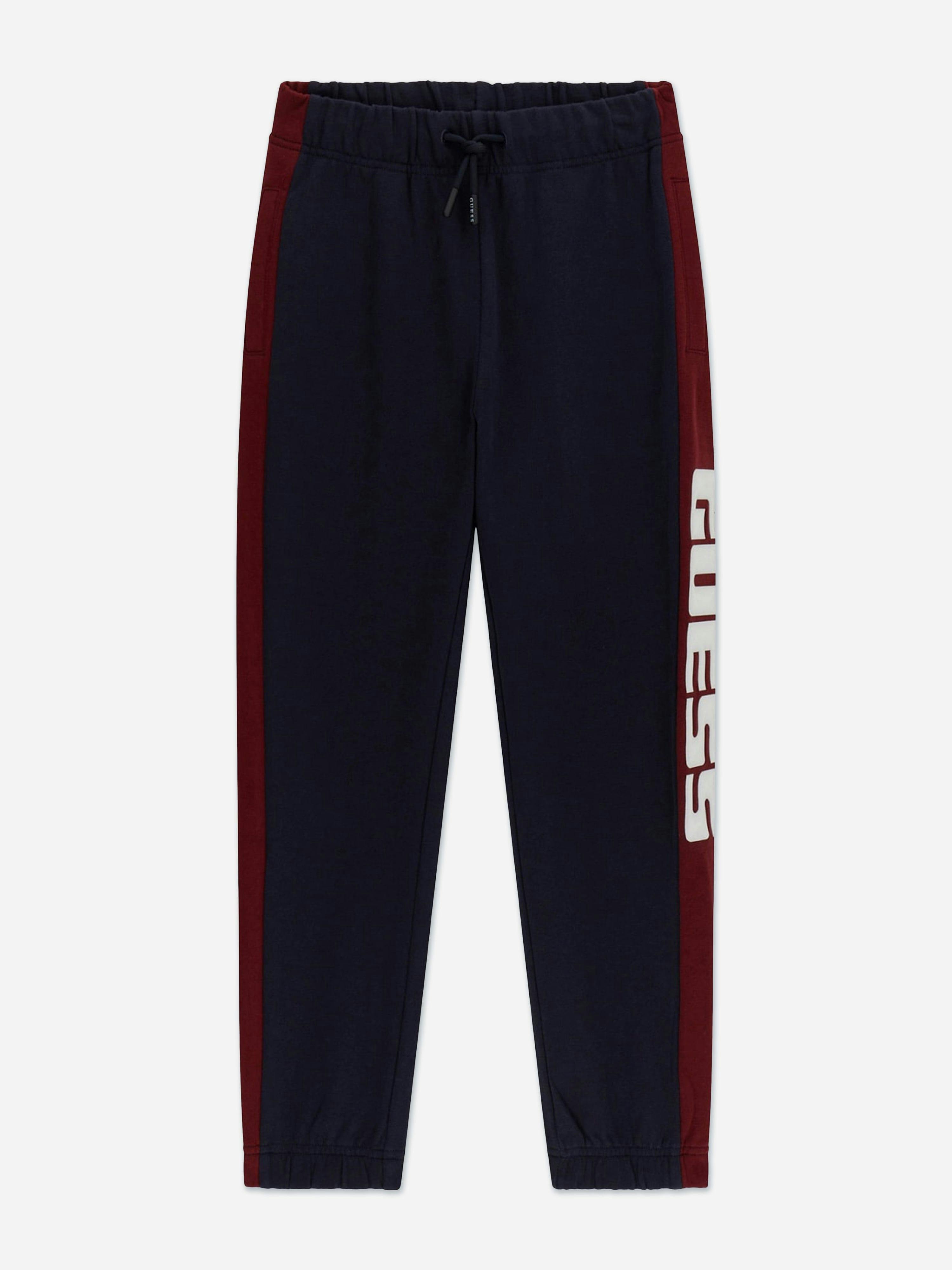 Guess Boys Blue Logo Joggers In Navy - 14 Yrs