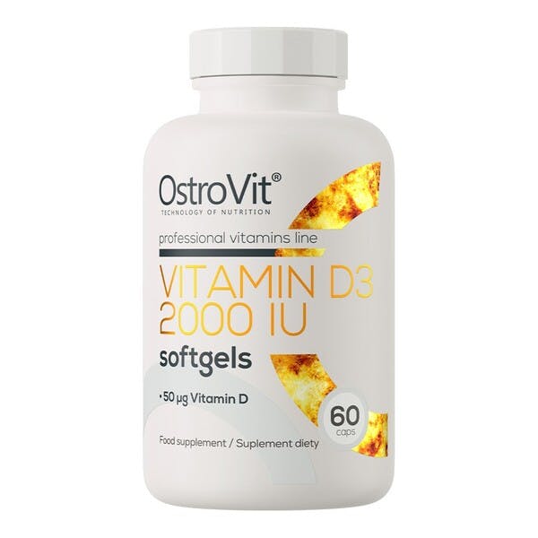 Vitamin D3 2000 IU - 60 caps - Image 3