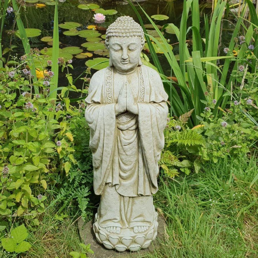 Spa Medium Meditating Zen Buddha Statue Garden Ornament
