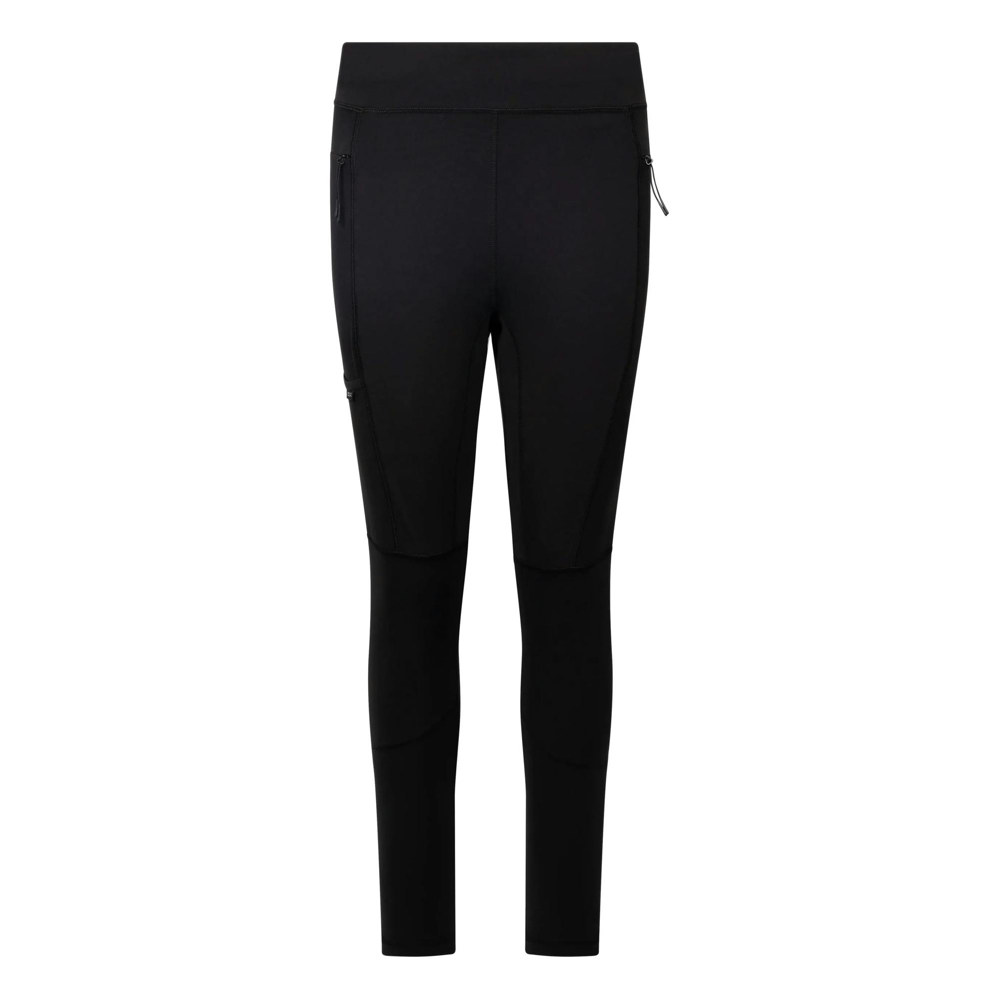 Trespass Women's Black Kessell Dlx Outdoor Leggings - Xxs - 75% Polyamide/25% Elastane