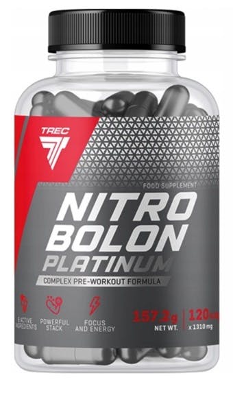 Trec Nutrition Nitrobolon Platinum 120 Capsules - Image 3