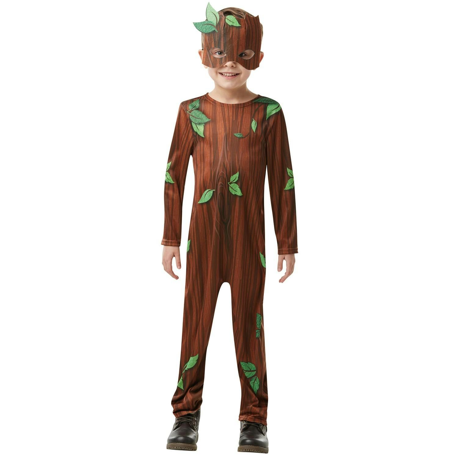 Bristol Novelty Boys Brown/Green Twig Costume - L