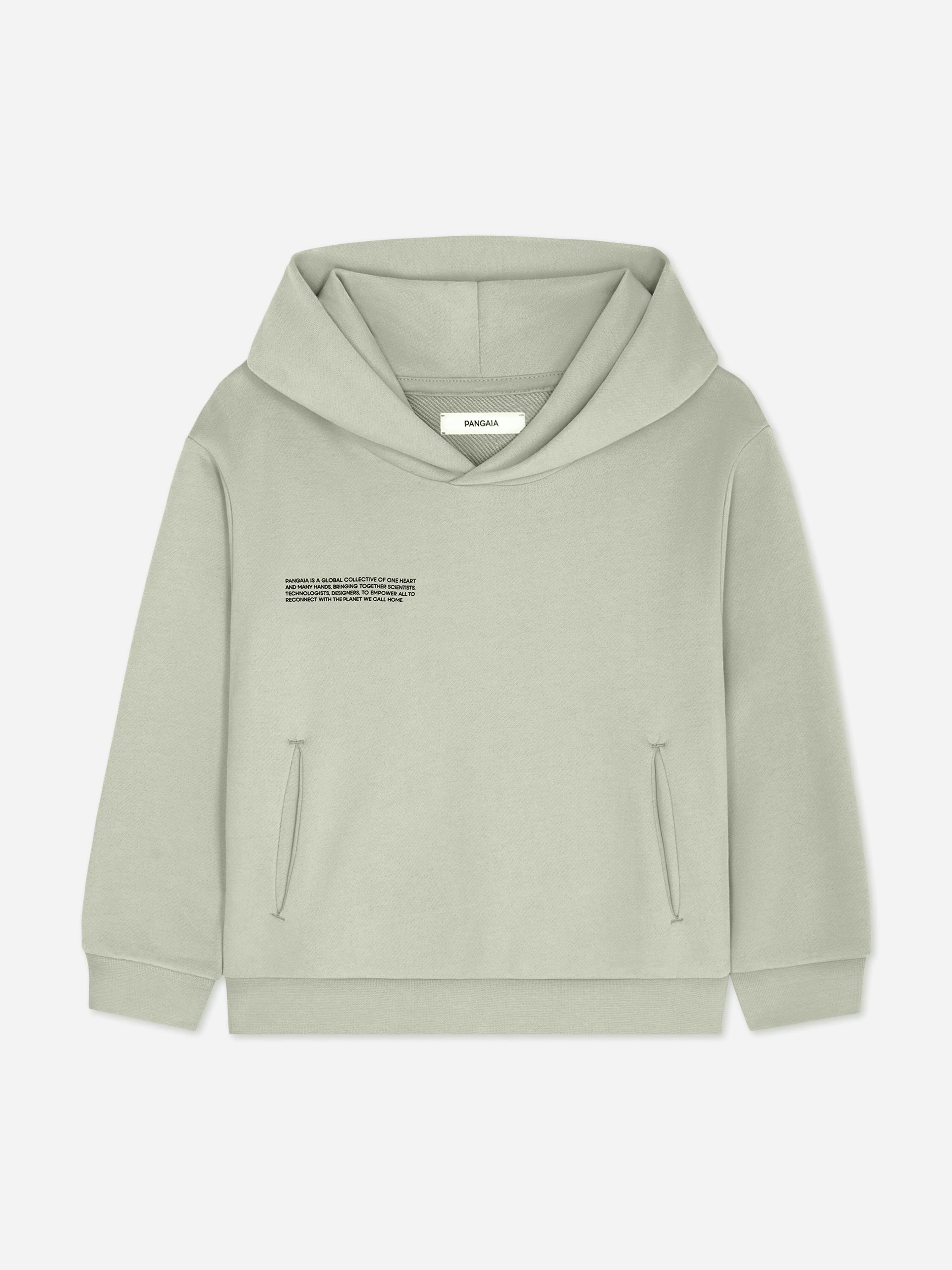 Pangaia , Kids Sweatshirts, Unisex, Green, 7 Y | 122 Cm, Midweight Hoodie - Image 3