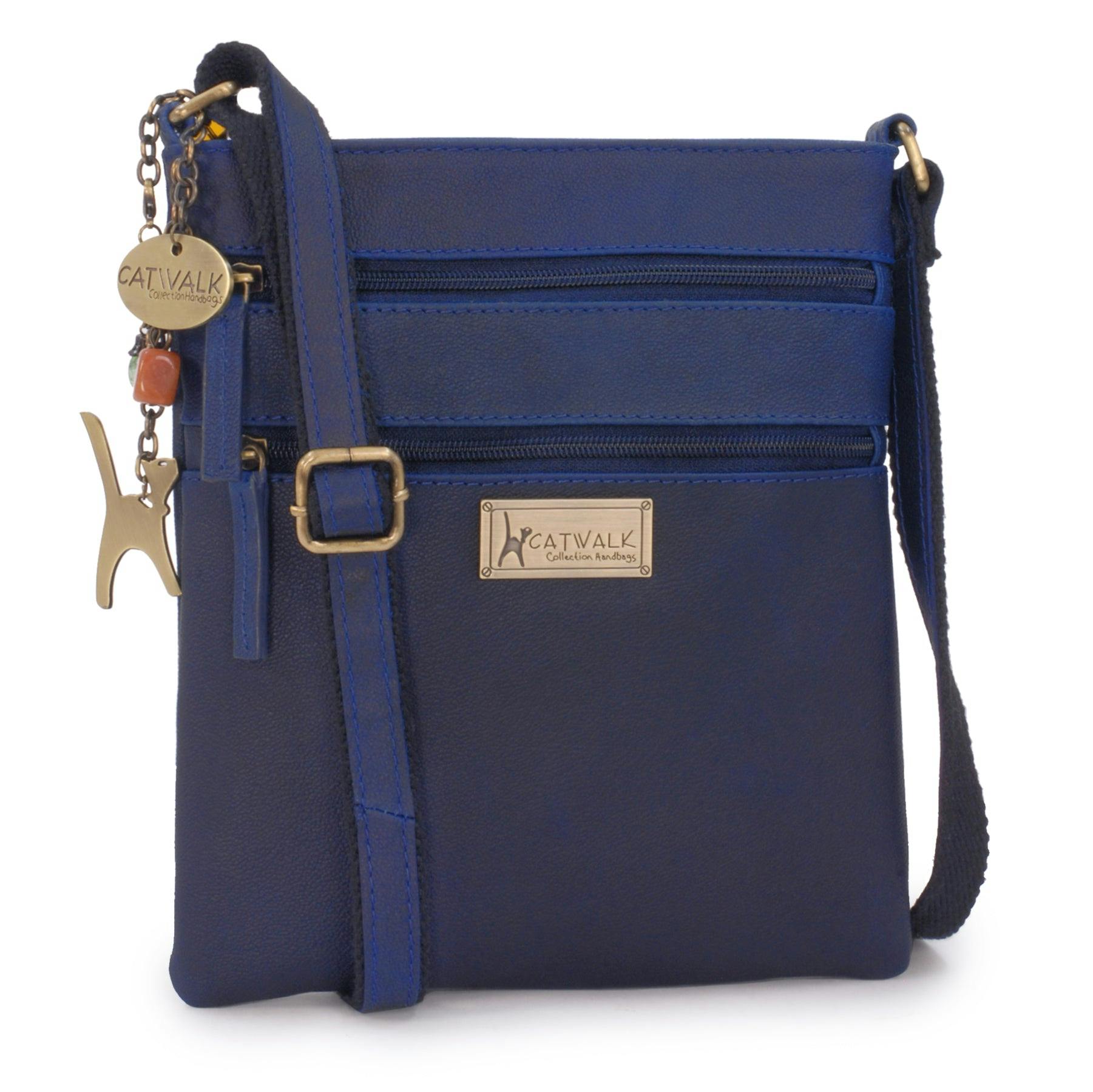 Catwalk Collection Handbags Blue Nadine - Crossbody Bag