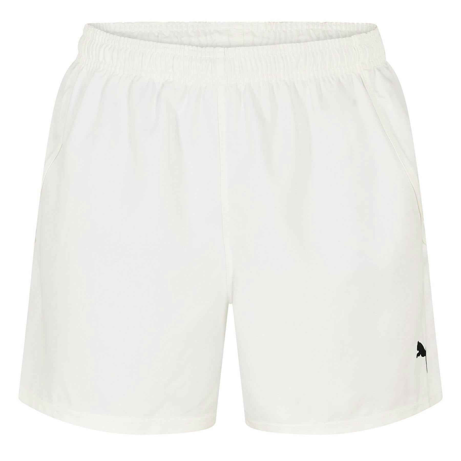 Puma Men's White Pwr C 5.10 Rugby Shorts - 3XL - 100% Mixed