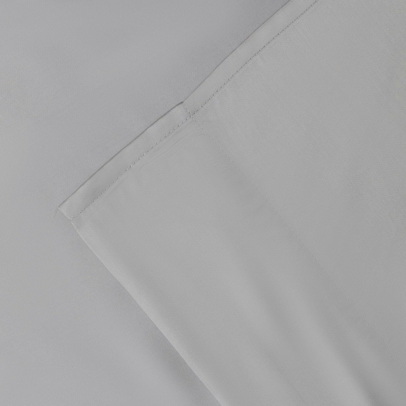 Rackhams Grey Flat Sheet (Eucalyptus Silk) - King