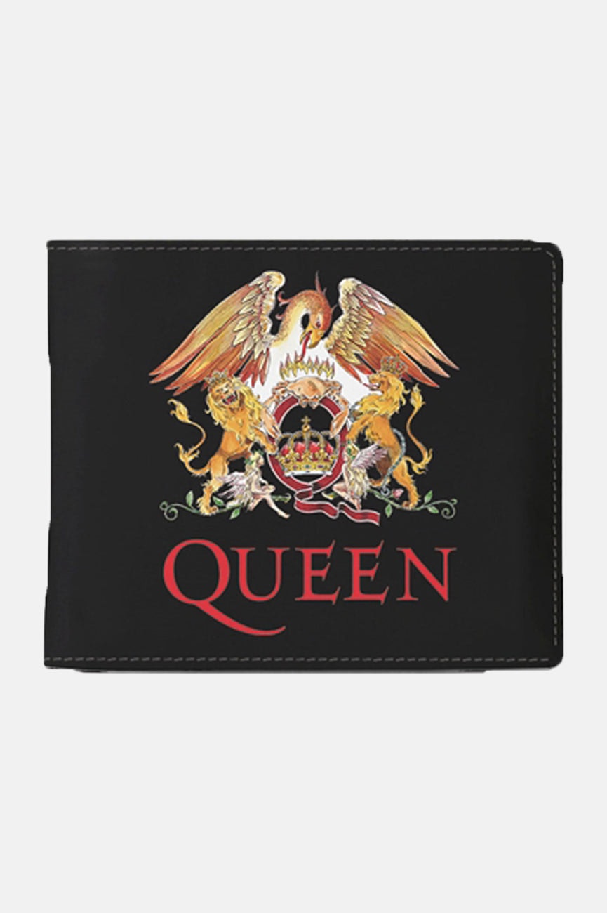 Paradiso Clothing Pink Floyd Queen Classic Crest Bifold Wallet