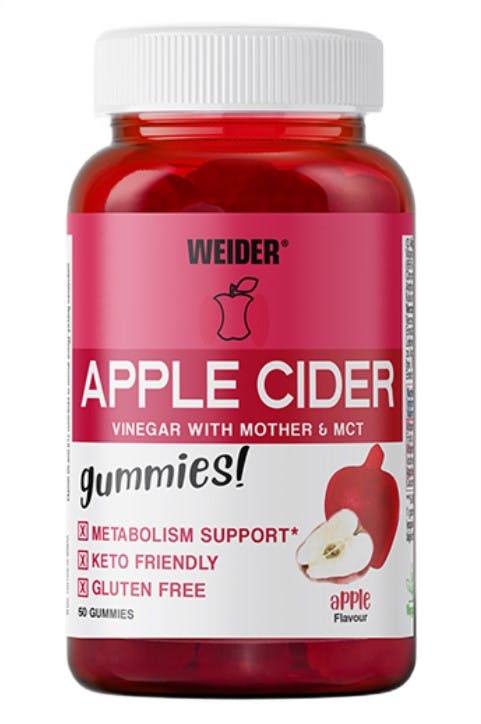 Weider Apple Cider, Apple - 50 Gummies - Image 2