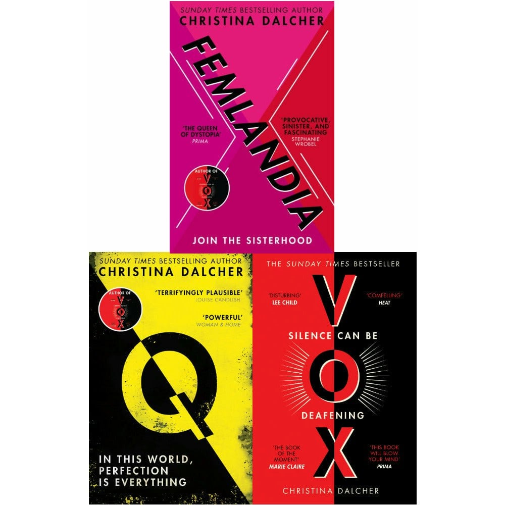 Harpercollins Women's Christina Dalcher 3 Books Collection Set Sunday Times Best Sellers