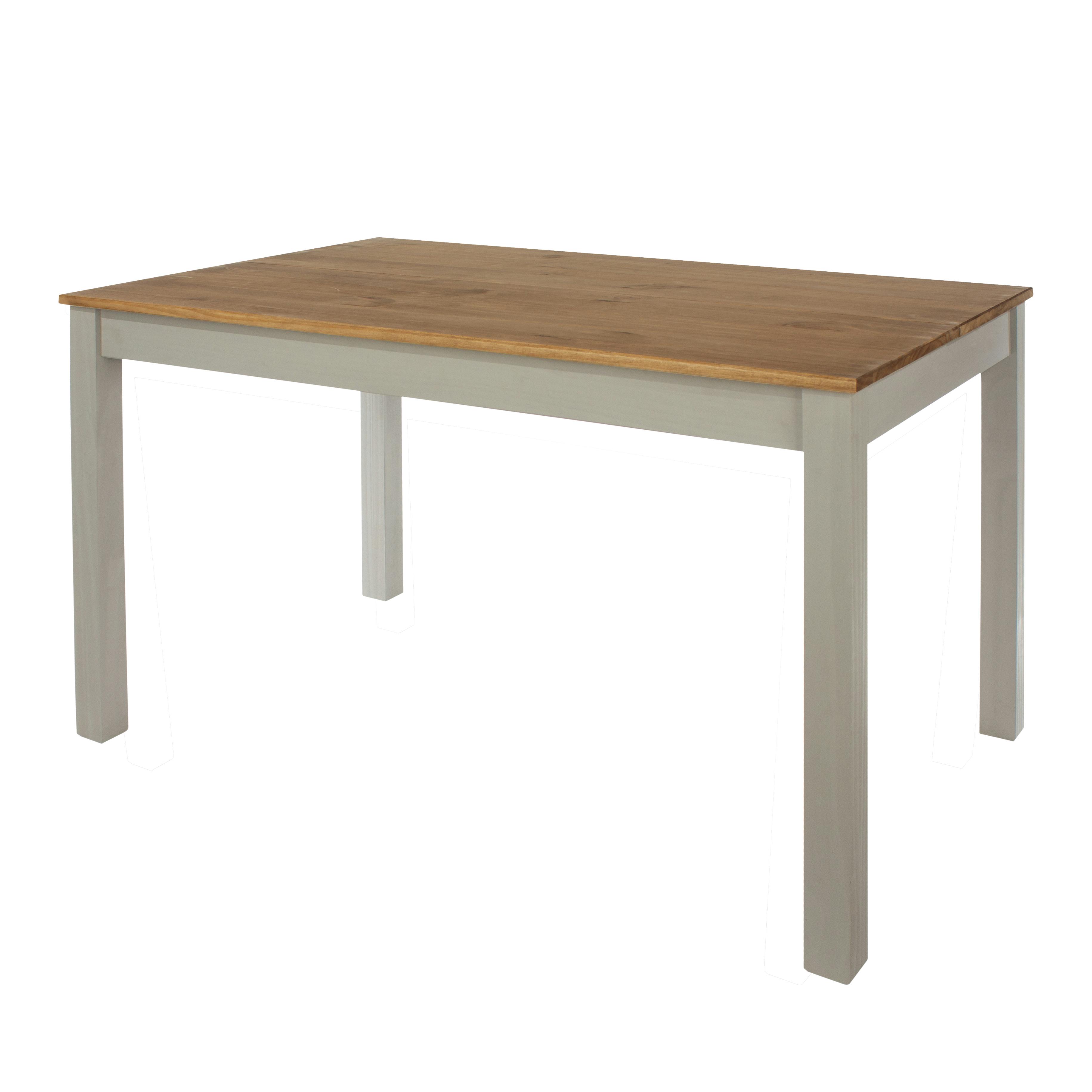 Rackhams Grey Linea Rectangular Dining Table - Large