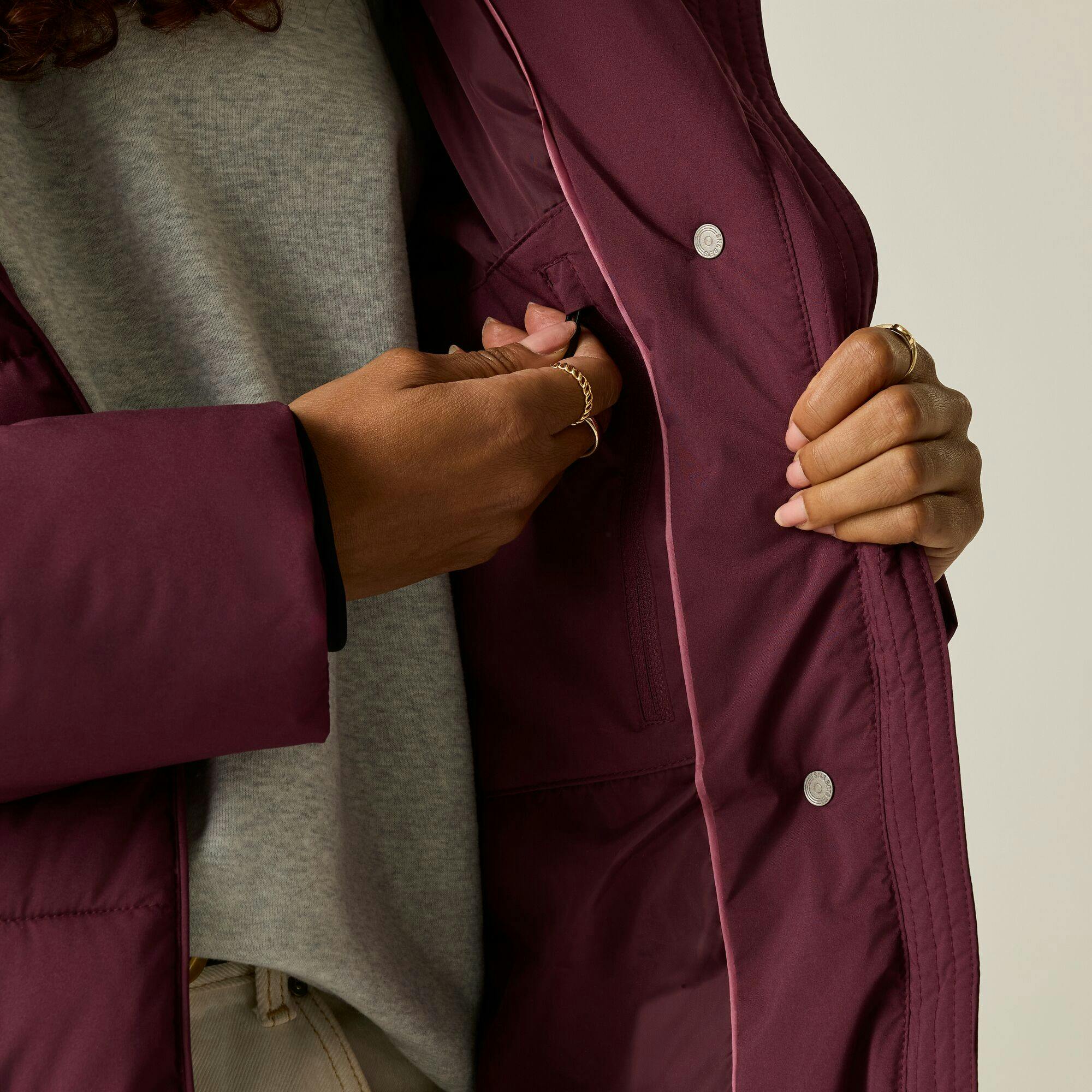 Regatta Women's / Nehiala Quilted Jacket - Fig - 10 Uk - Fig - 70% Polyester/30% Recycled Polyester