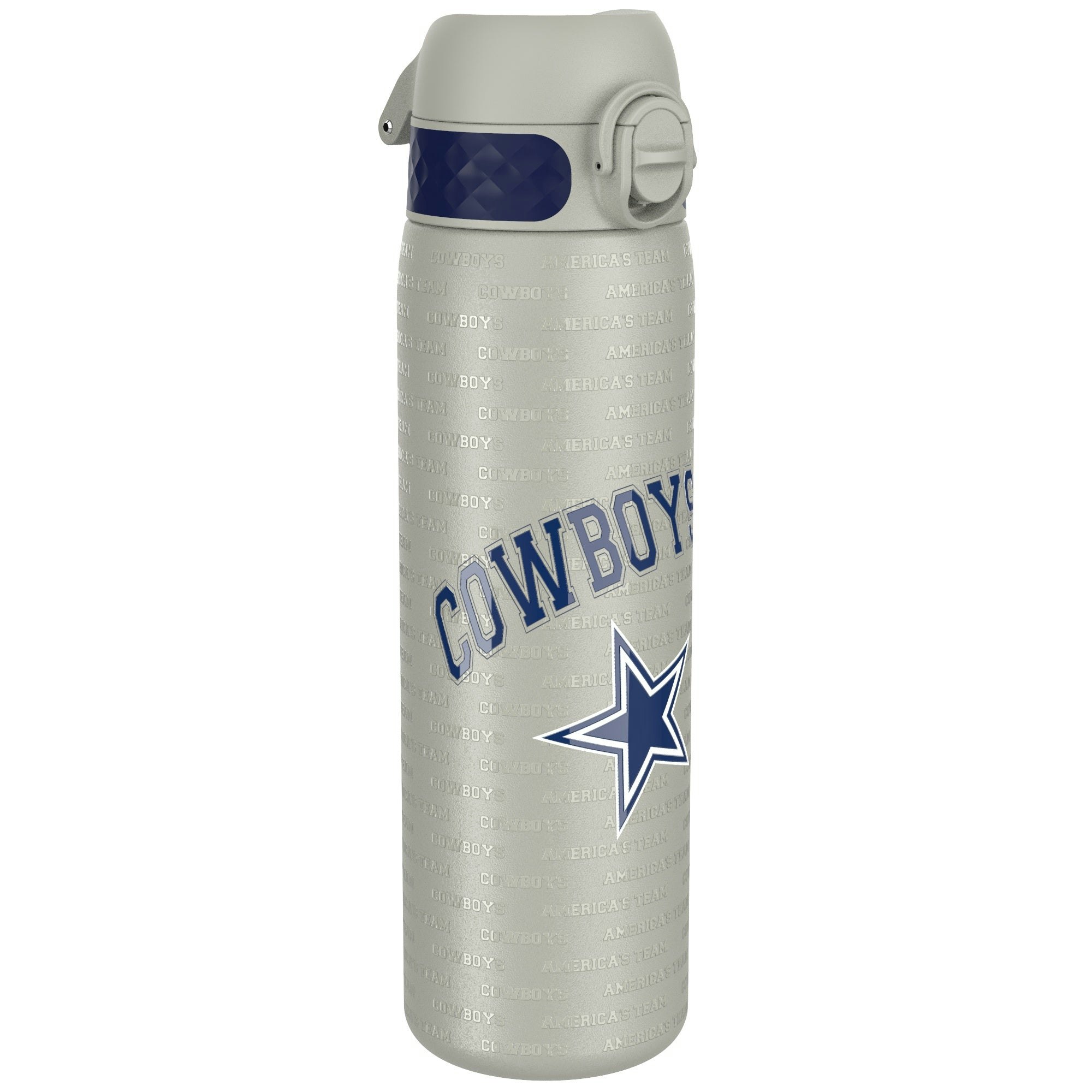 Rackhams Leak Proof Nfl Water Bottle, Stainless Steel, Dallas Cowboys, 600Ml (20Oz)