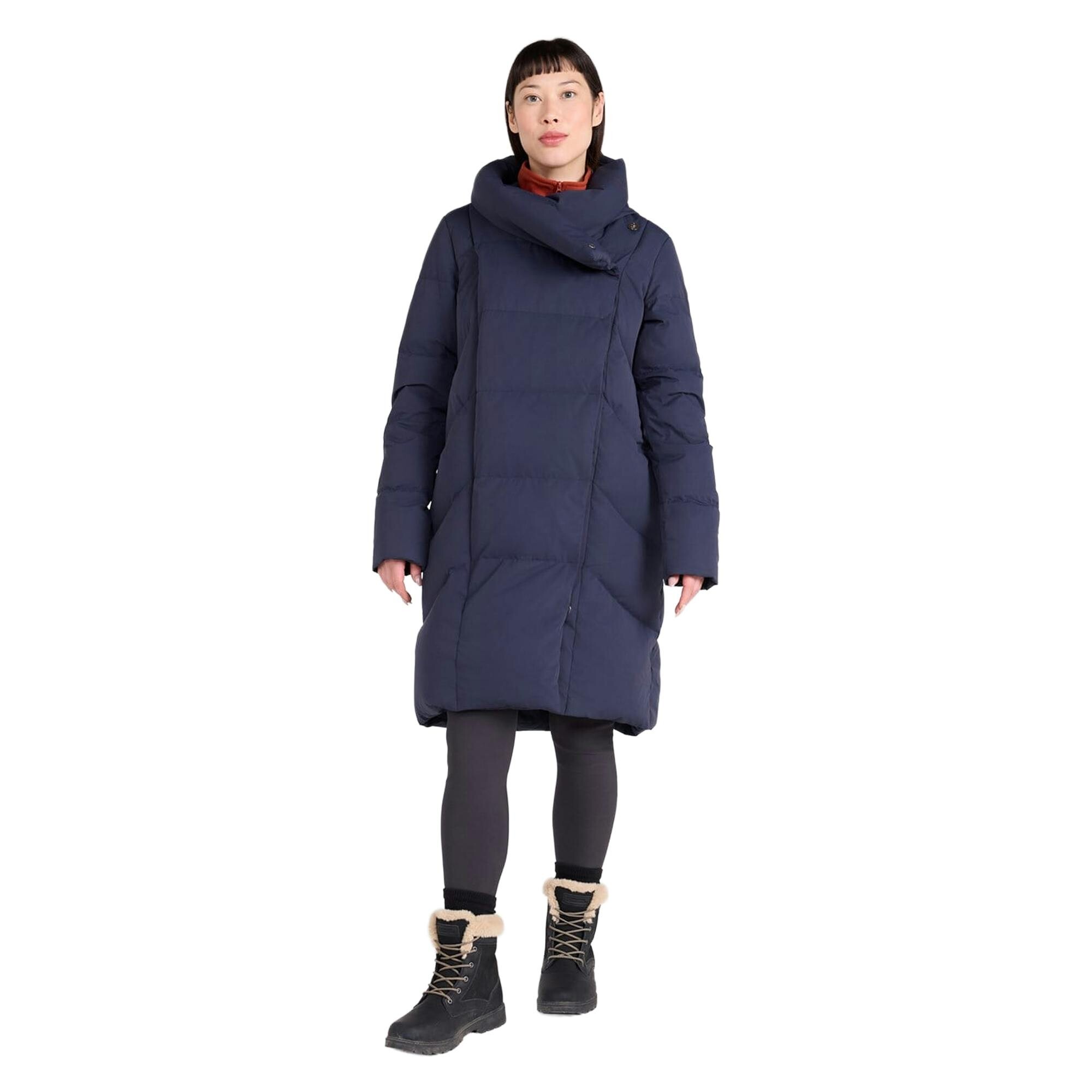 Mountain Warehouse Women's Grey Cosy Extreme Ii Wrap Down Jacket - Navy - 22 Uk - Navy - 100% Polyester