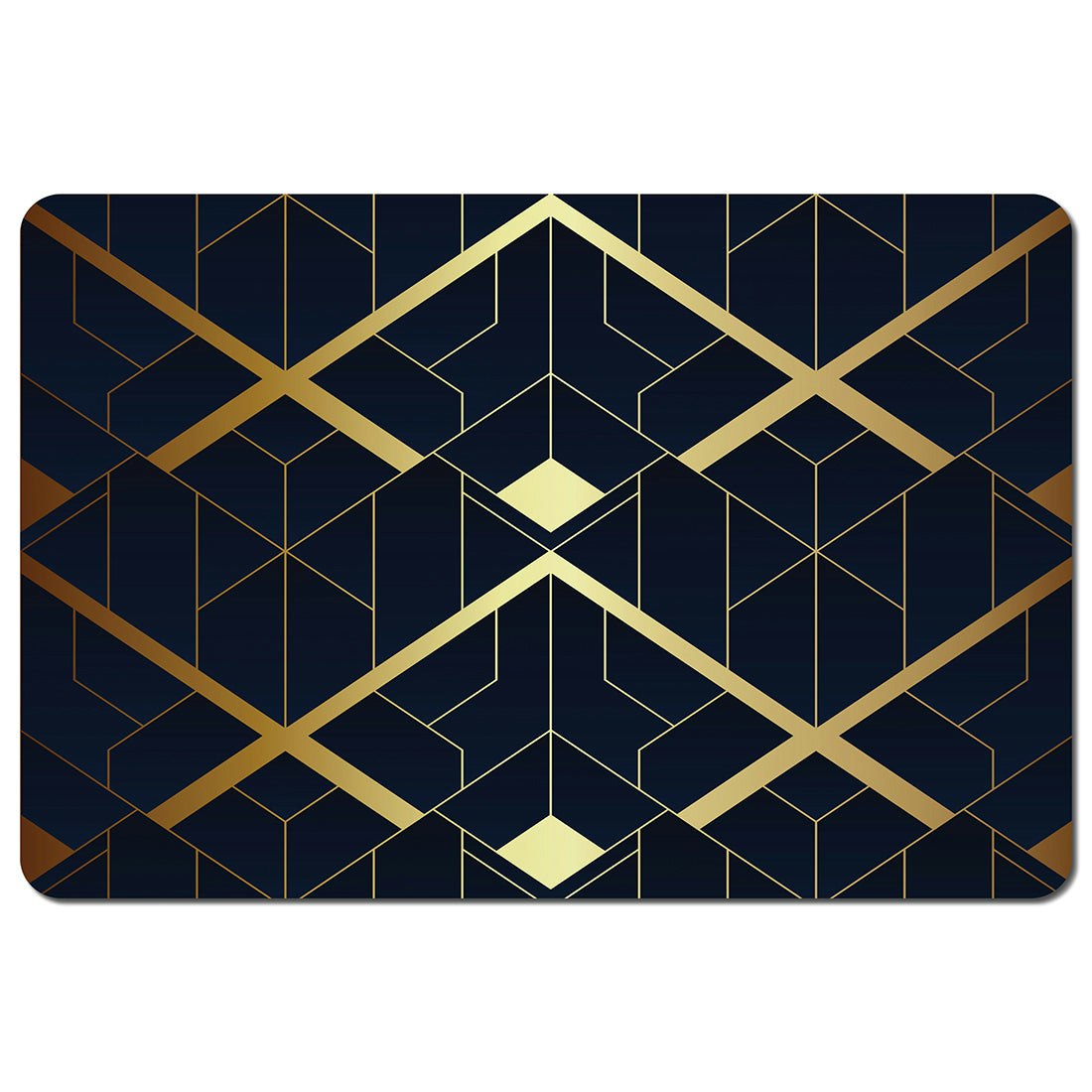 Benjamin Tate Design Gold Luxury Art Deco (Placemat) Size 6