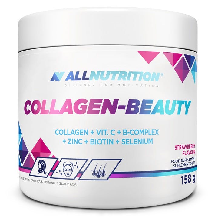 Allnutrition Collagen-Beauty, Strawberry - 158 grams - Image 3