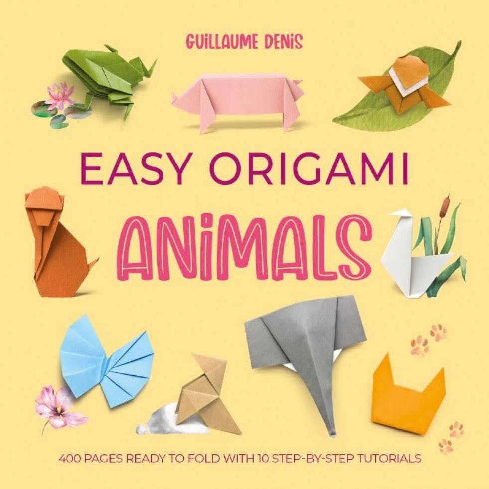 Easy Origami Animals: 400 pages ready to fold by Guillaume Denis (PB 2025) - Image 9