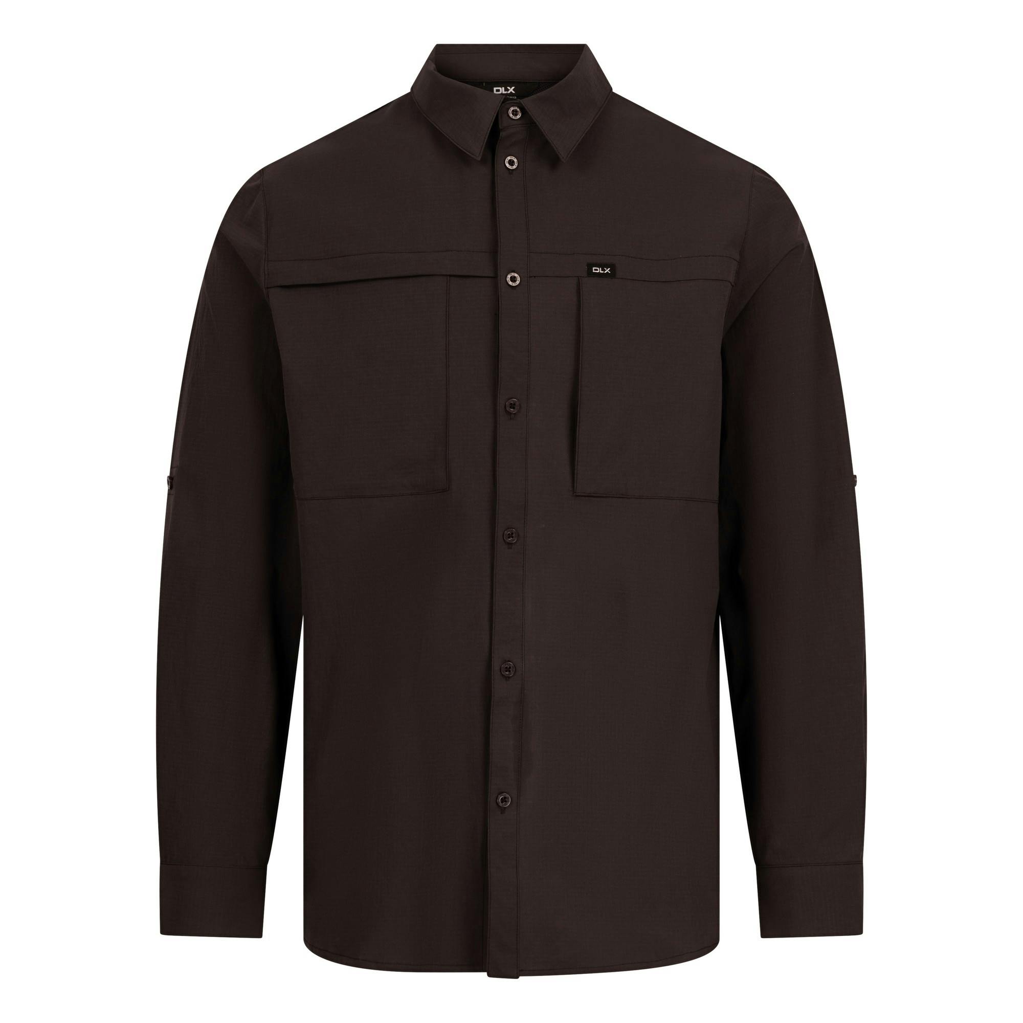 Trespass Men's Dark/Grey Santiago Dlx Shirt - S - 100% Mixed