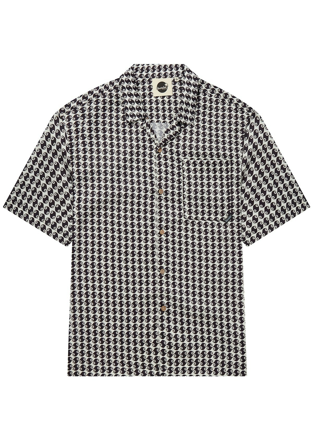 Boardies Black/Cream Sea Hound Shirt - M