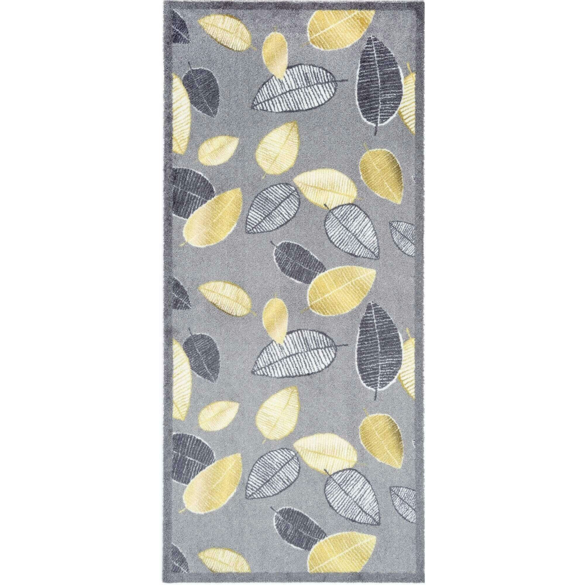Rackhams Washable Leaves 67X150 Cm Mat